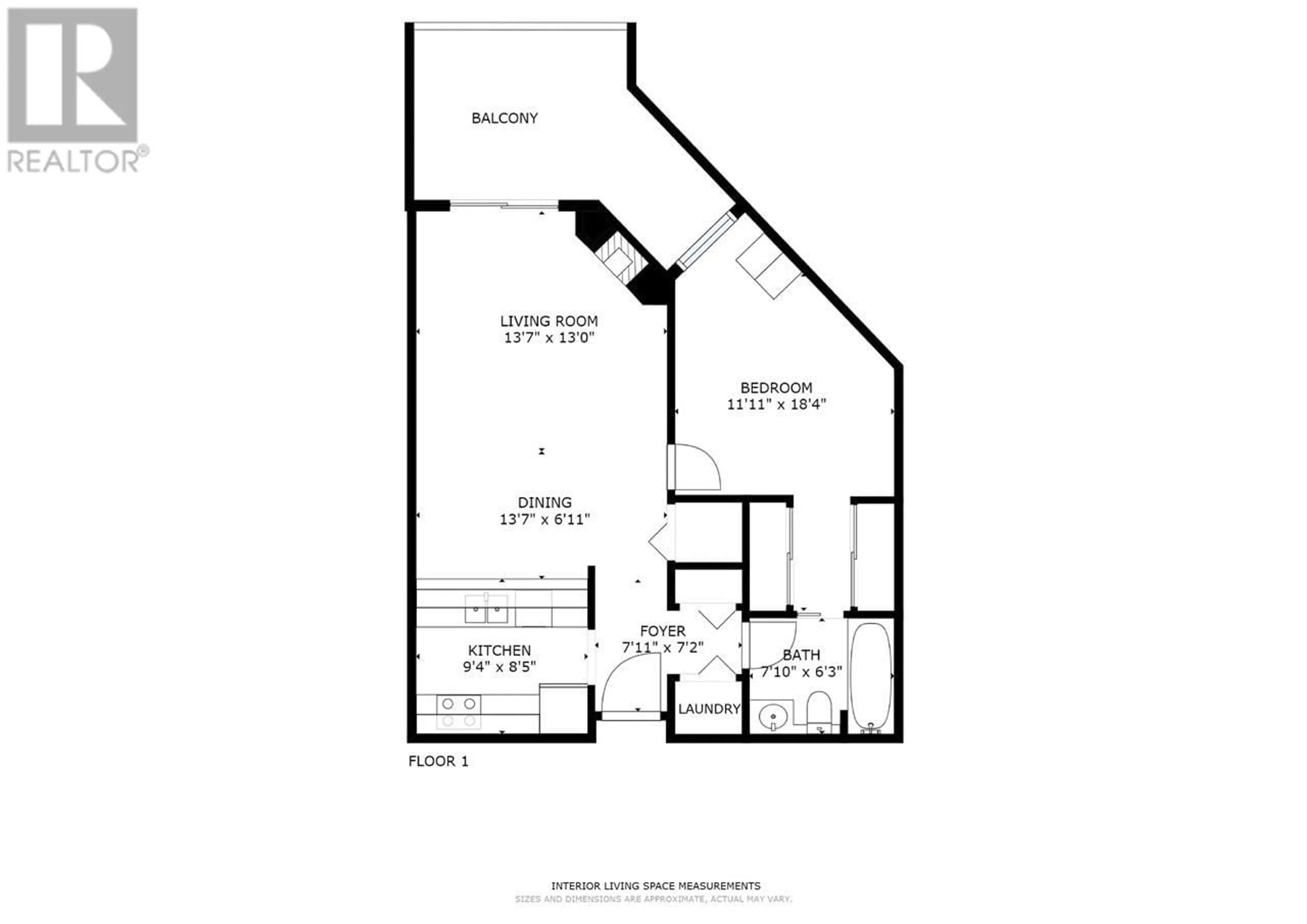 Floor plan for 106 - 38003 SECOND AVENUE, Squamish British Columbia V8B0C4