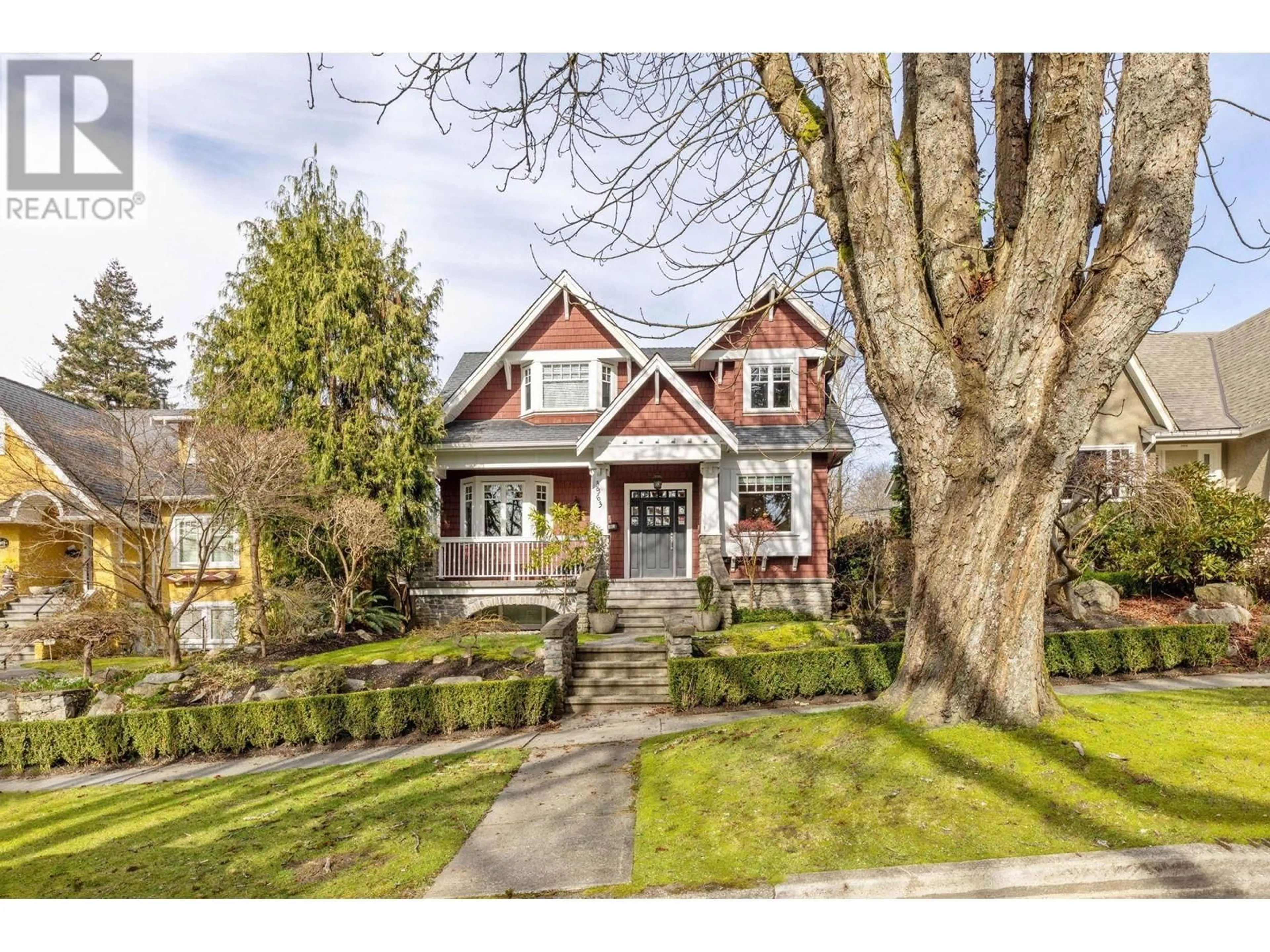 Home with brick exterior material, street for 3963 W 23RD AVENUE, Vancouver British Columbia V6S1L1