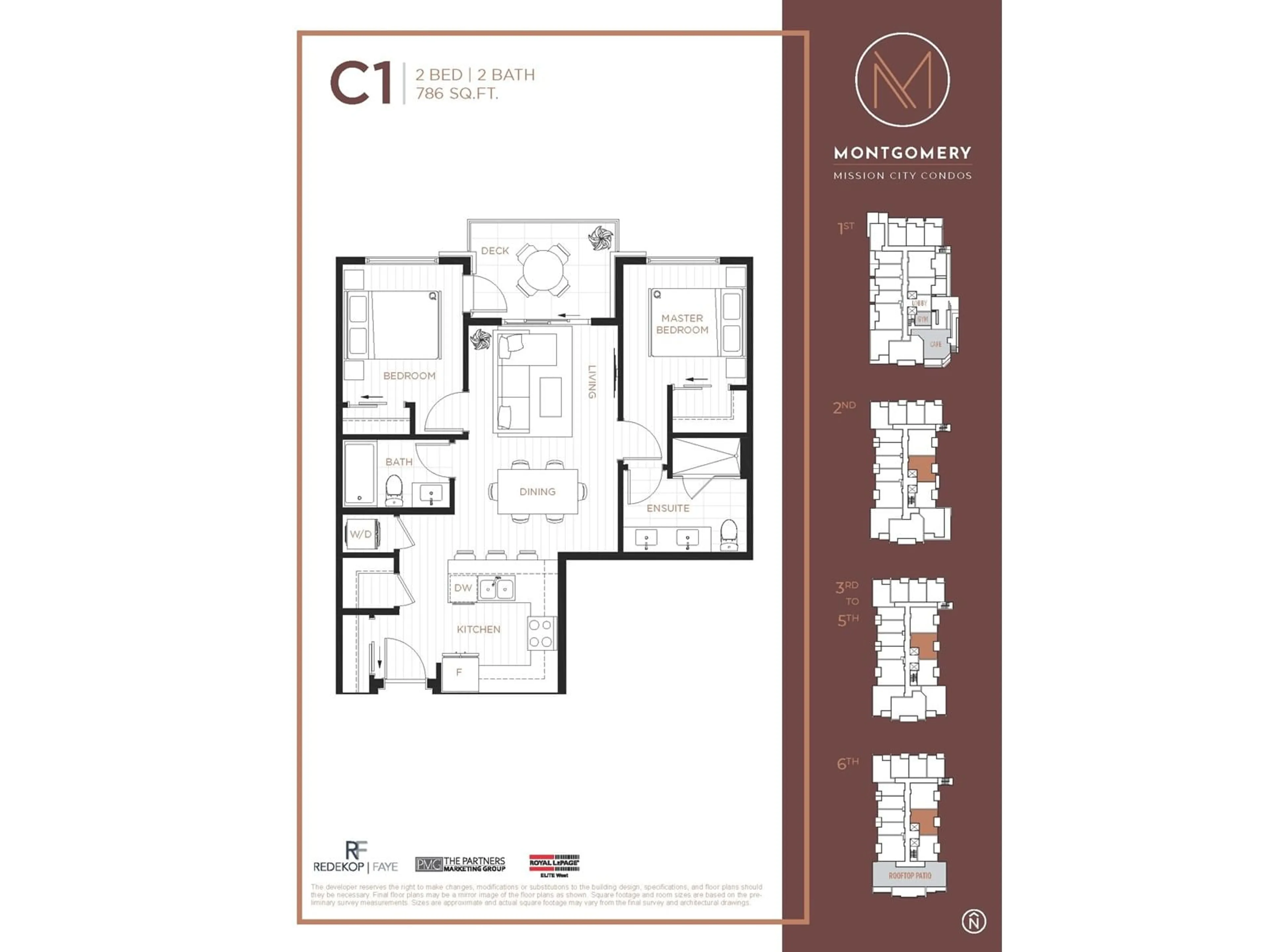 Floor plan for 501 7375 HORNE STREET, Mission British Columbia V0V0V0