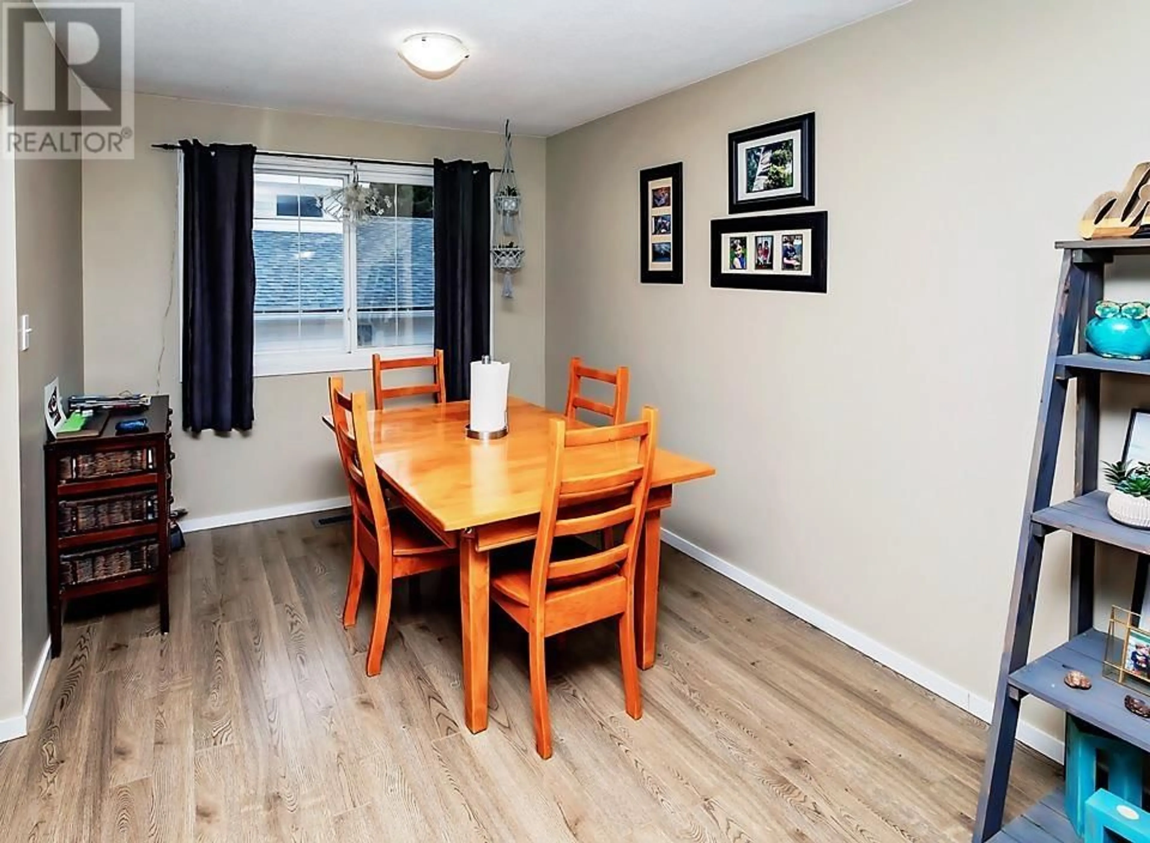 Dining room, wood/laminate floor for 3407 SPARKS STREET, Terrace British Columbia V8G2V1