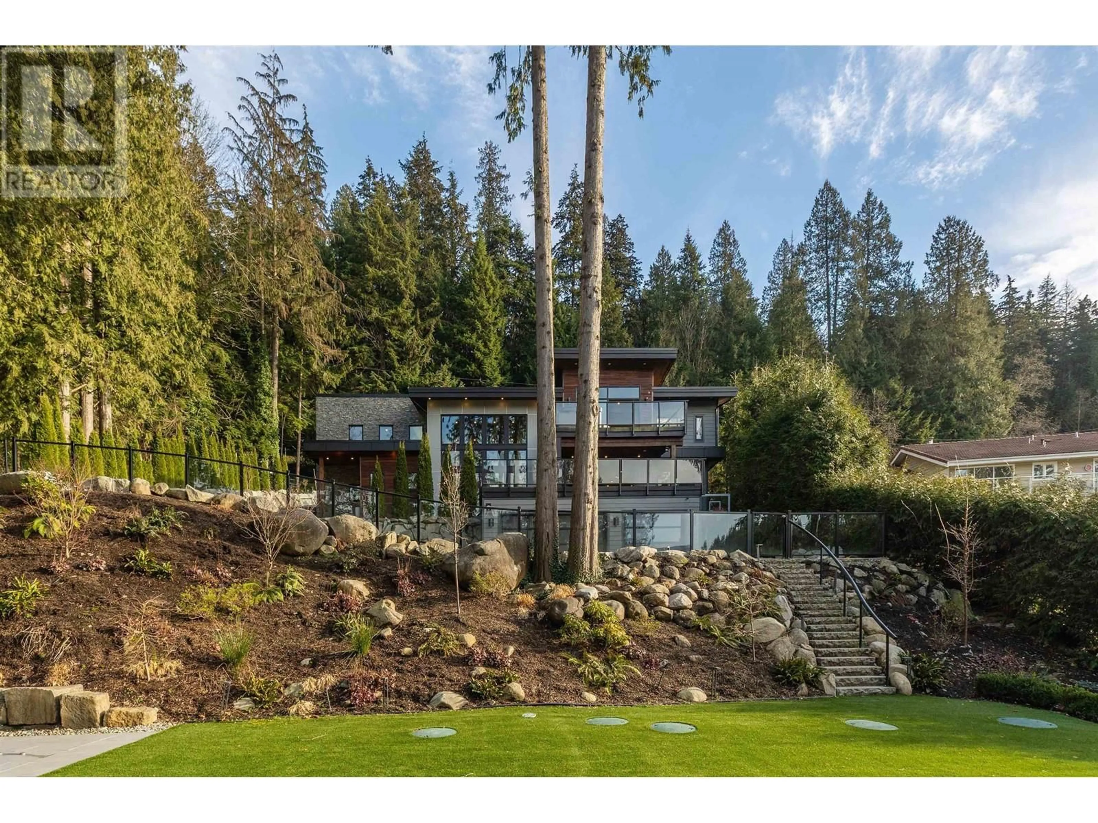 A pic from outside/outdoor area/front of a property/back of a property/a pic from drone, forest/trees view for 4031 BEDWELL BAY ROAD, Belcarra British Columbia V3H4P8