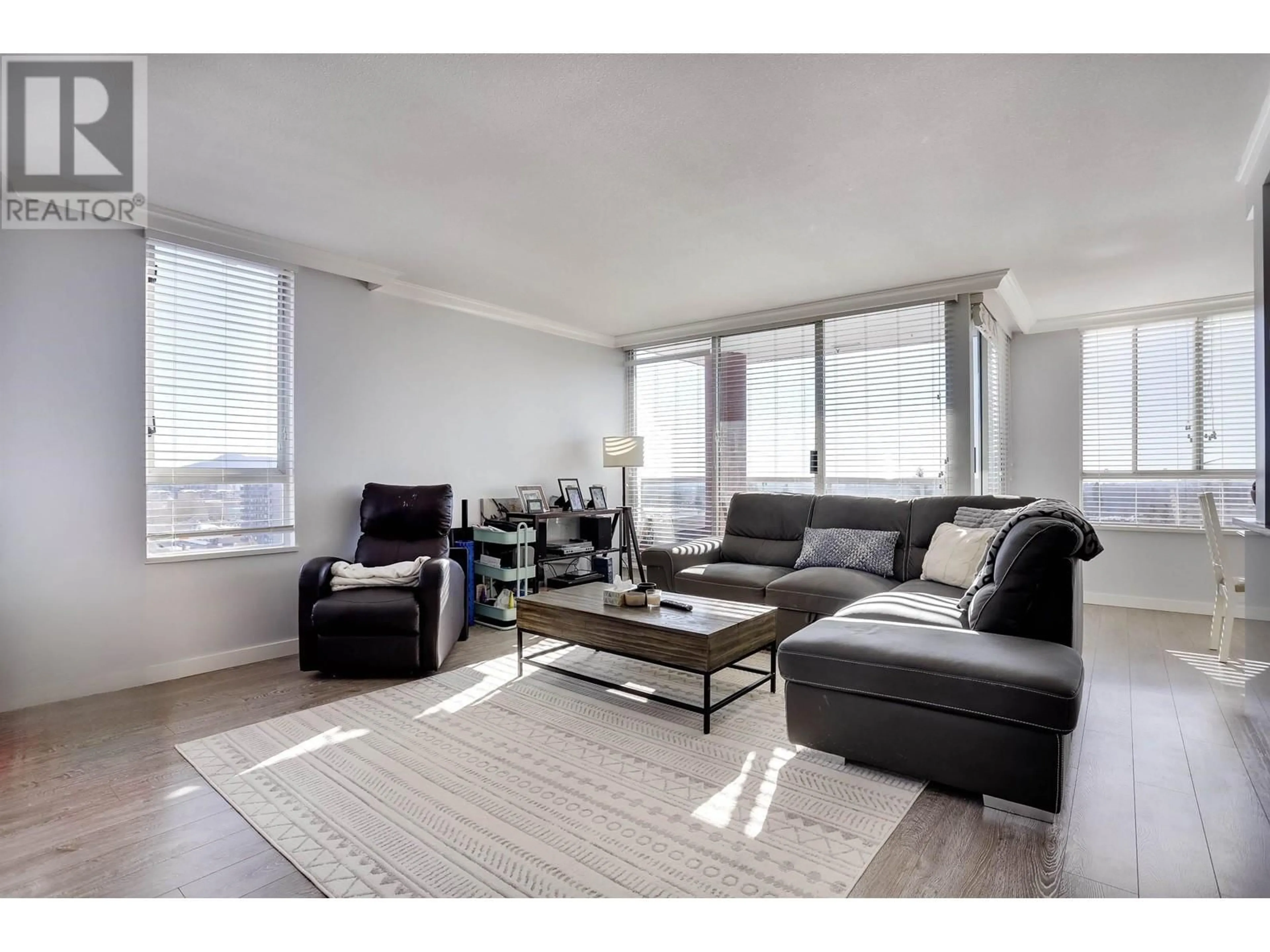 Living room with furniture, wood/laminate floor for 1006 11980 222 STREET, Maple Ridge British Columbia V2X0L8