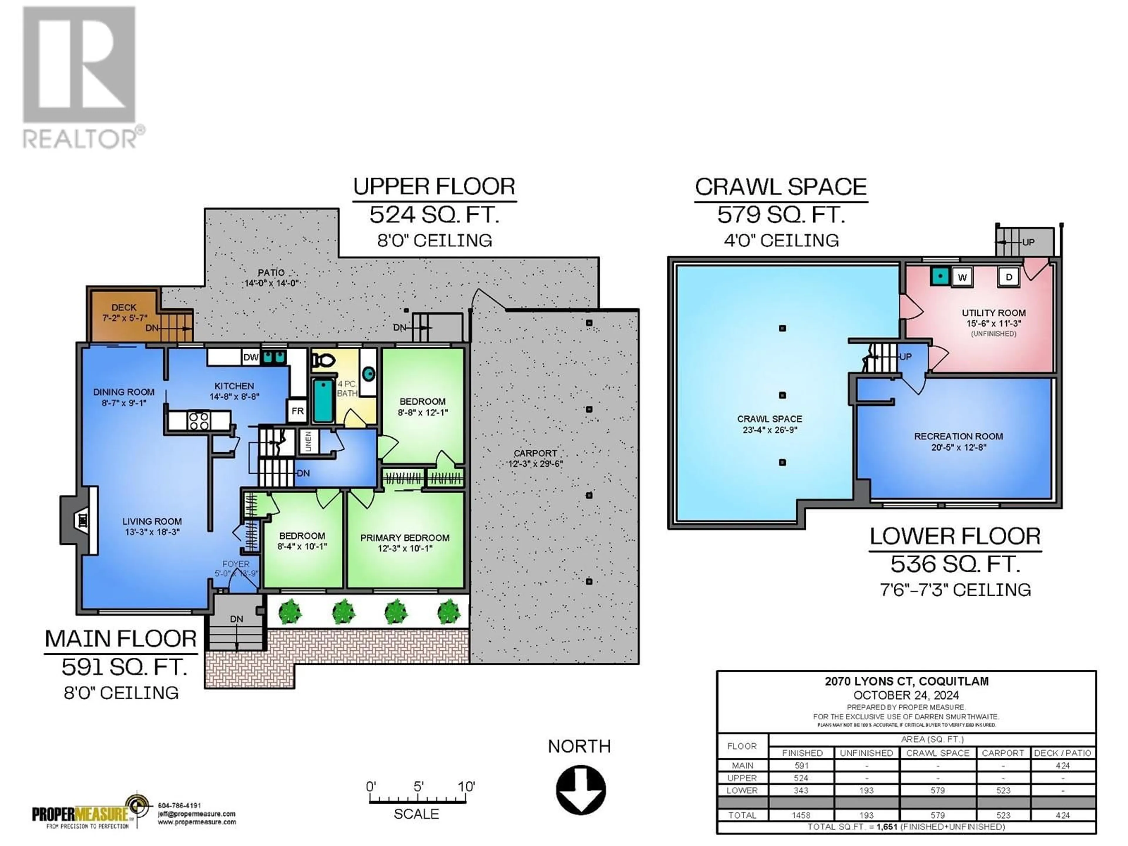 Floor plan for 2070 LYONS COURT, Coquitlam British Columbia V3J3L7