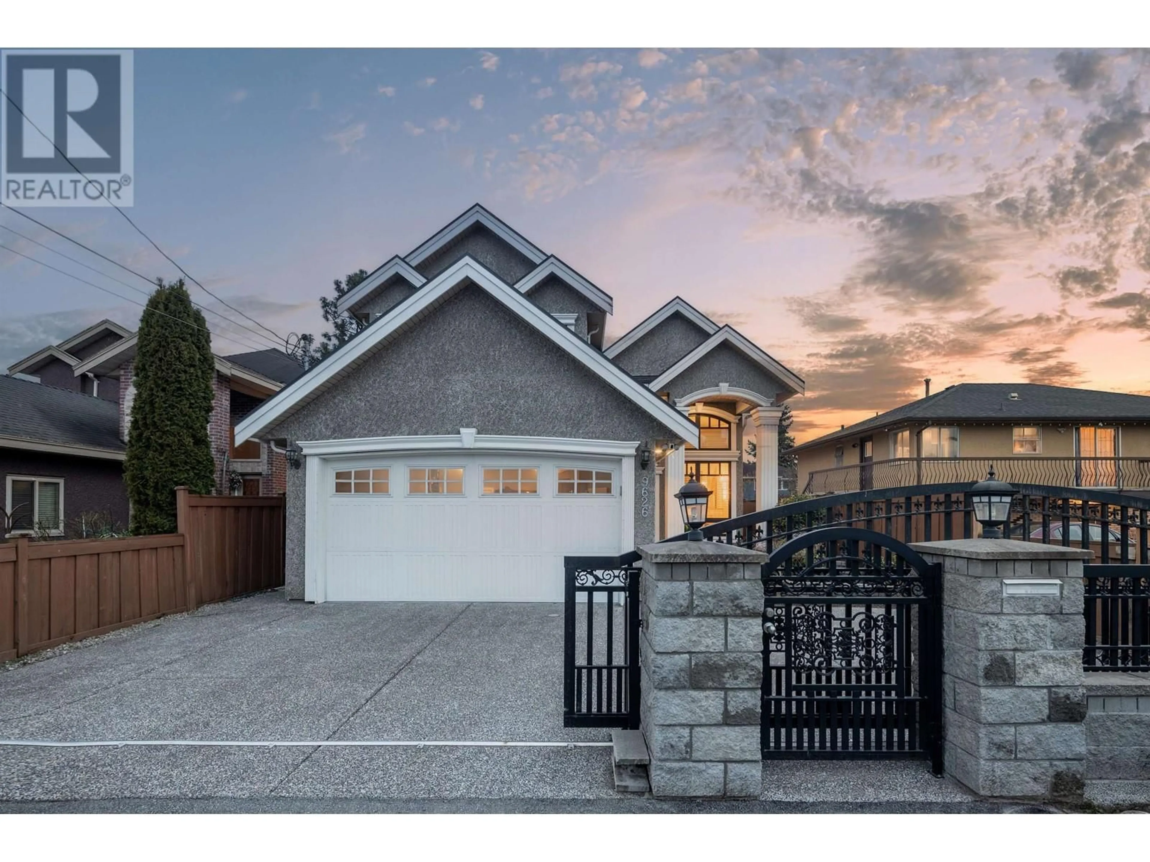 Home with brick exterior material, street for 9626 PATTERSON ROAD, Richmond British Columbia V6X1R1