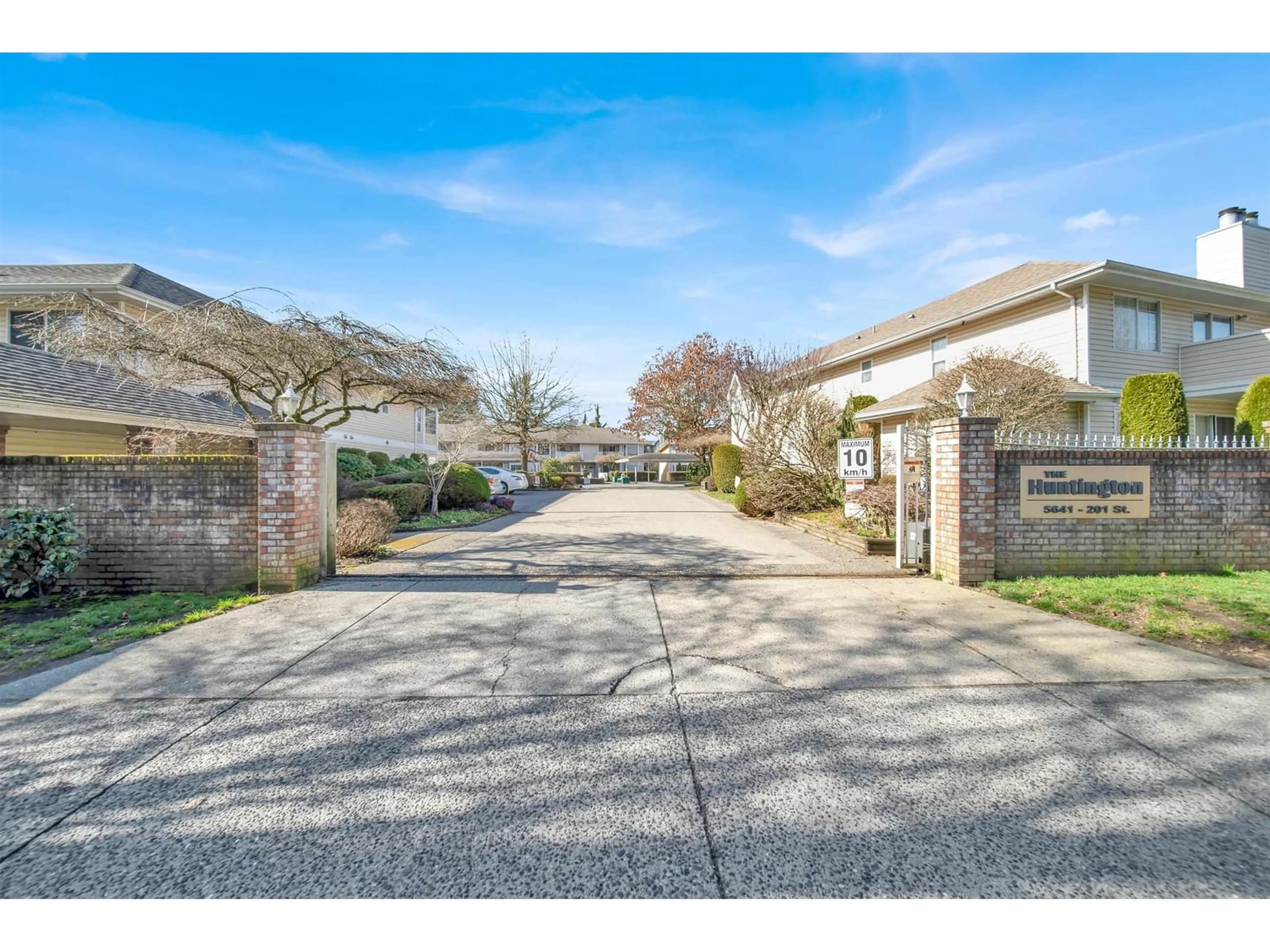 A pic from outside/outdoor area/front of a property/back of a property/a pic from drone, street for 232 - 5641 201, Langley British Columbia V3A8A4