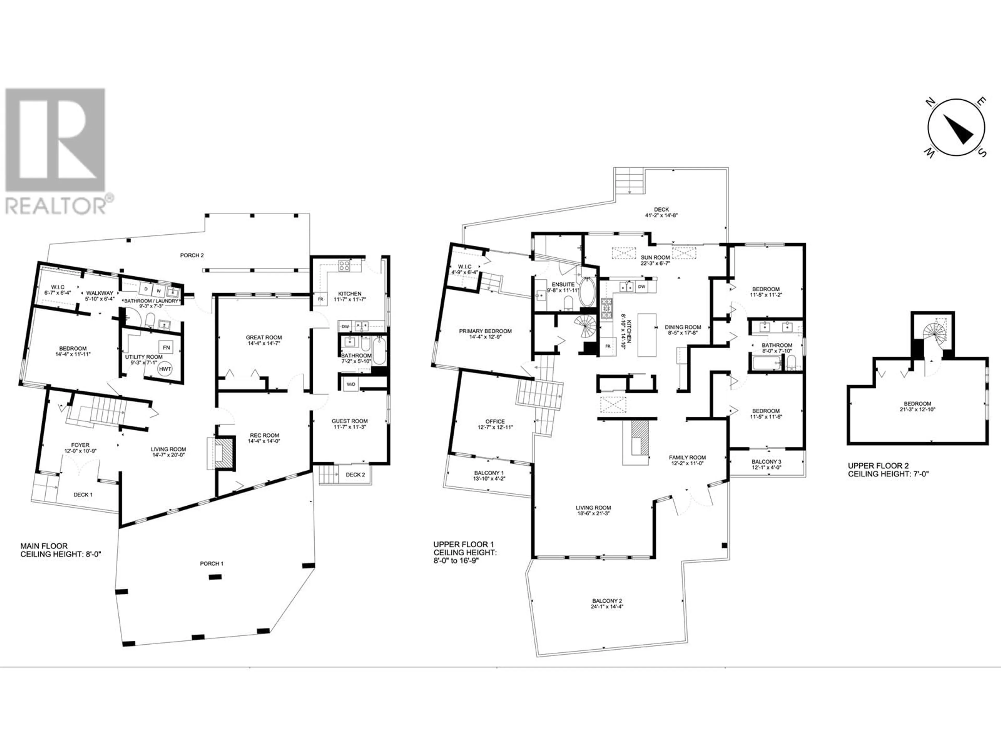 Floor plan for 372 MONTROYAL BOULEVARD, North Vancouver British Columbia V7N4E5