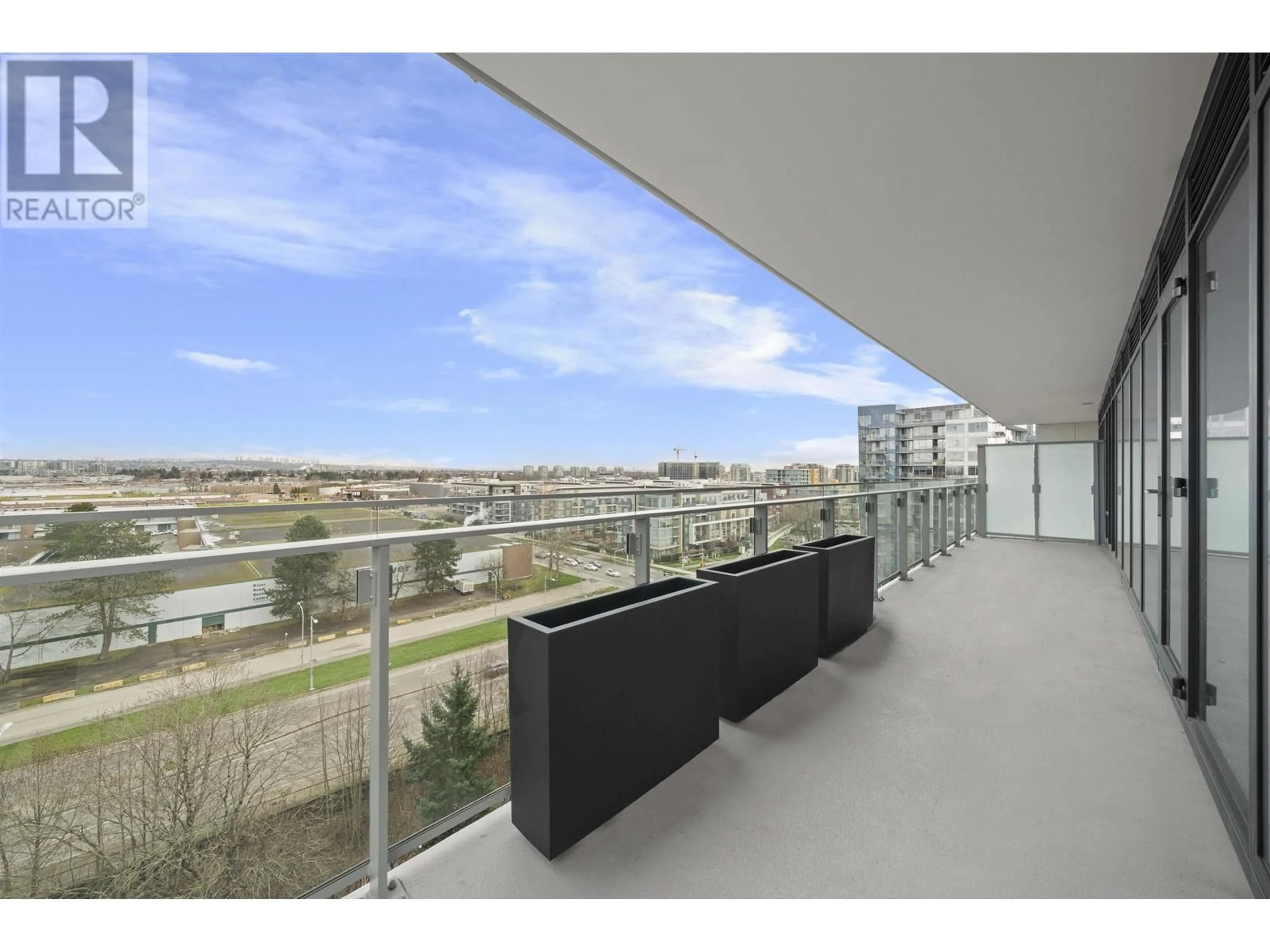 Balcony in the apartment, unknown for 906 6855 PEARSON WAY, Richmond British Columbia V7C0E9