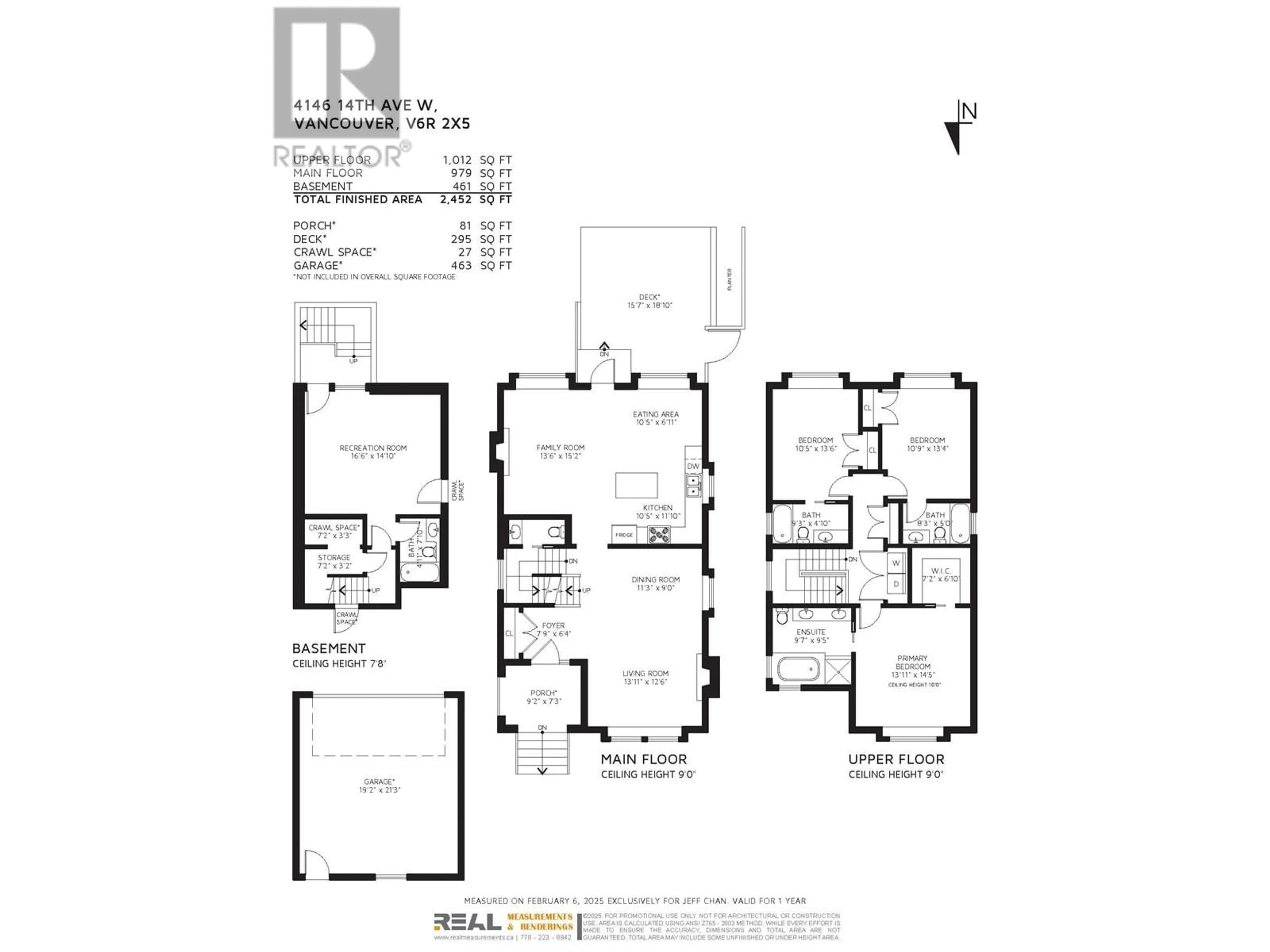 Floor plan for 4146 W 14TH AVENUE, Vancouver British Columbia V6R2X5