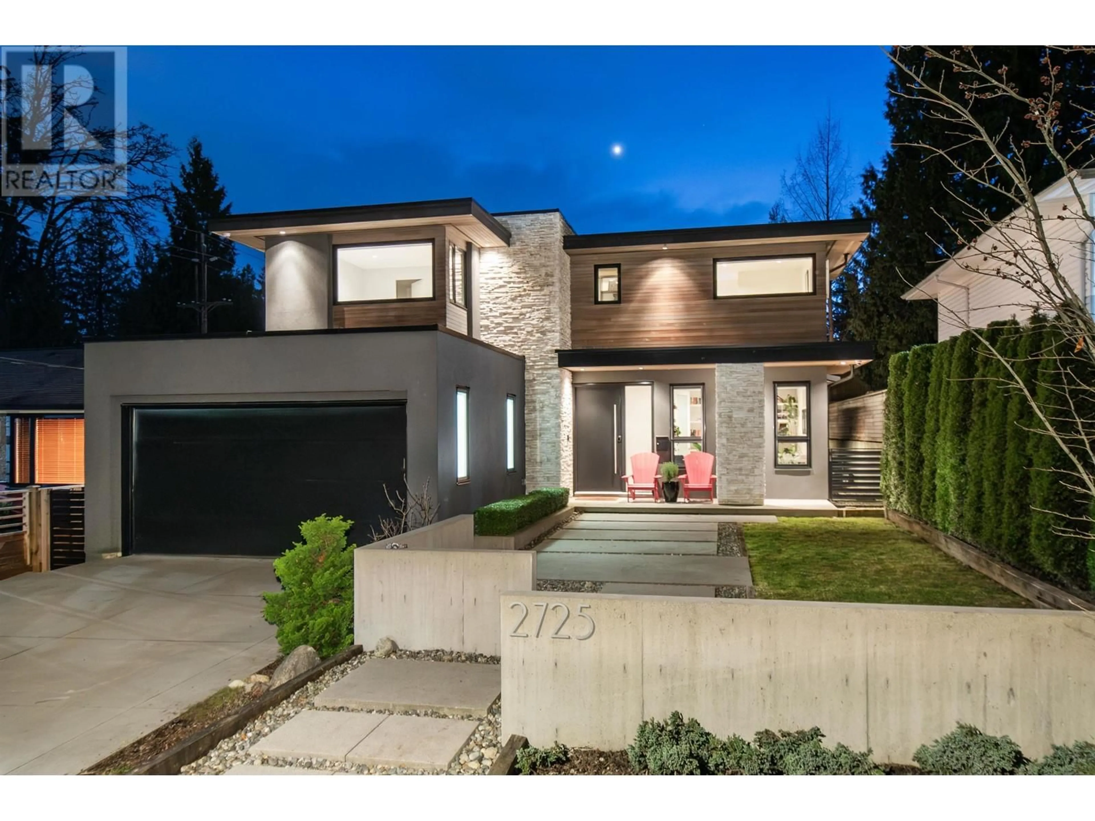 Home with brick exterior material, street for 2725 LYNDENE ROAD, North Vancouver British Columbia V7R1E2