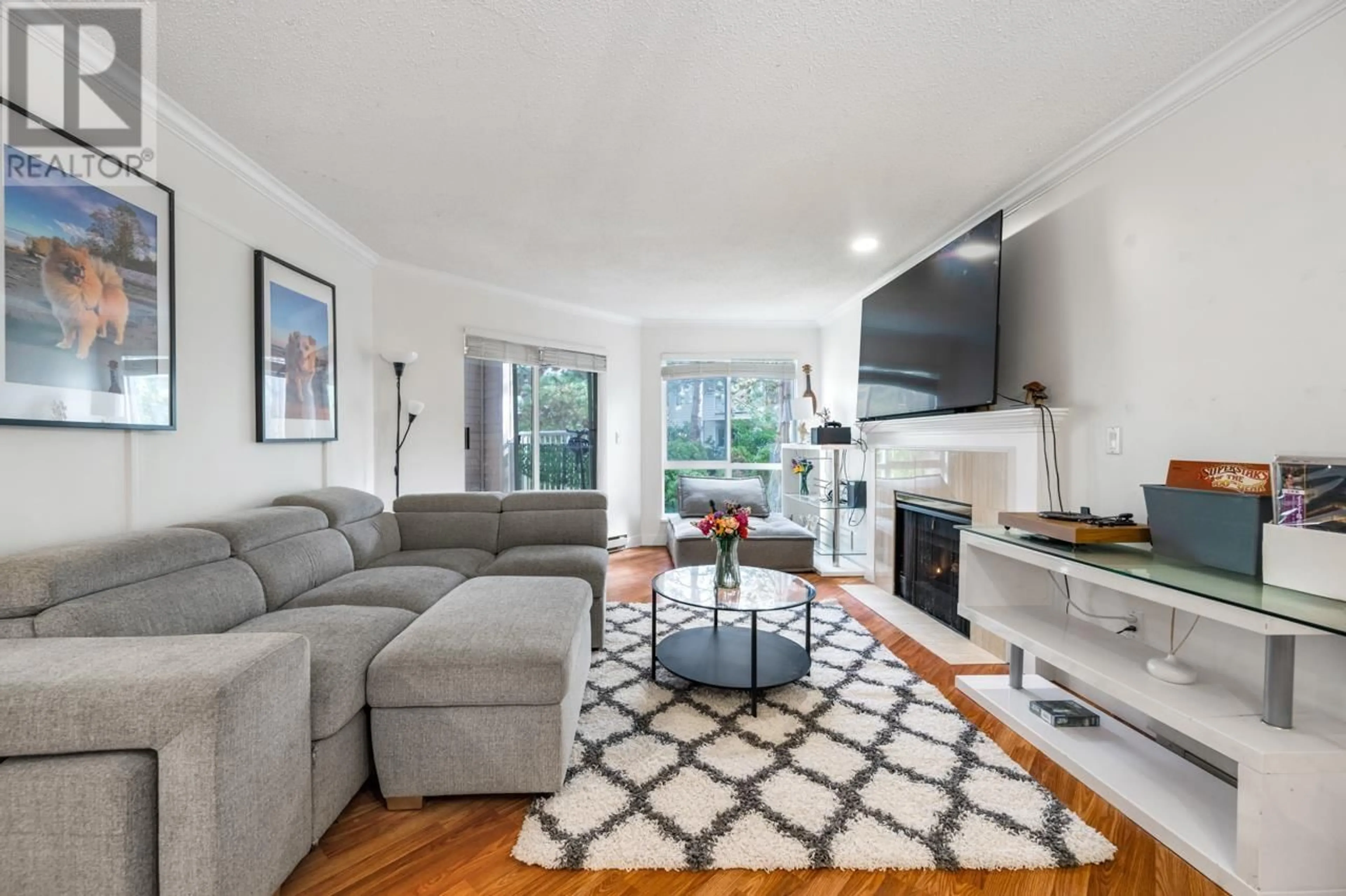 Living room with furniture, unknown for 119 - 7453 MOFFATT ROAD, Richmond British Columbia V6Y3W1
