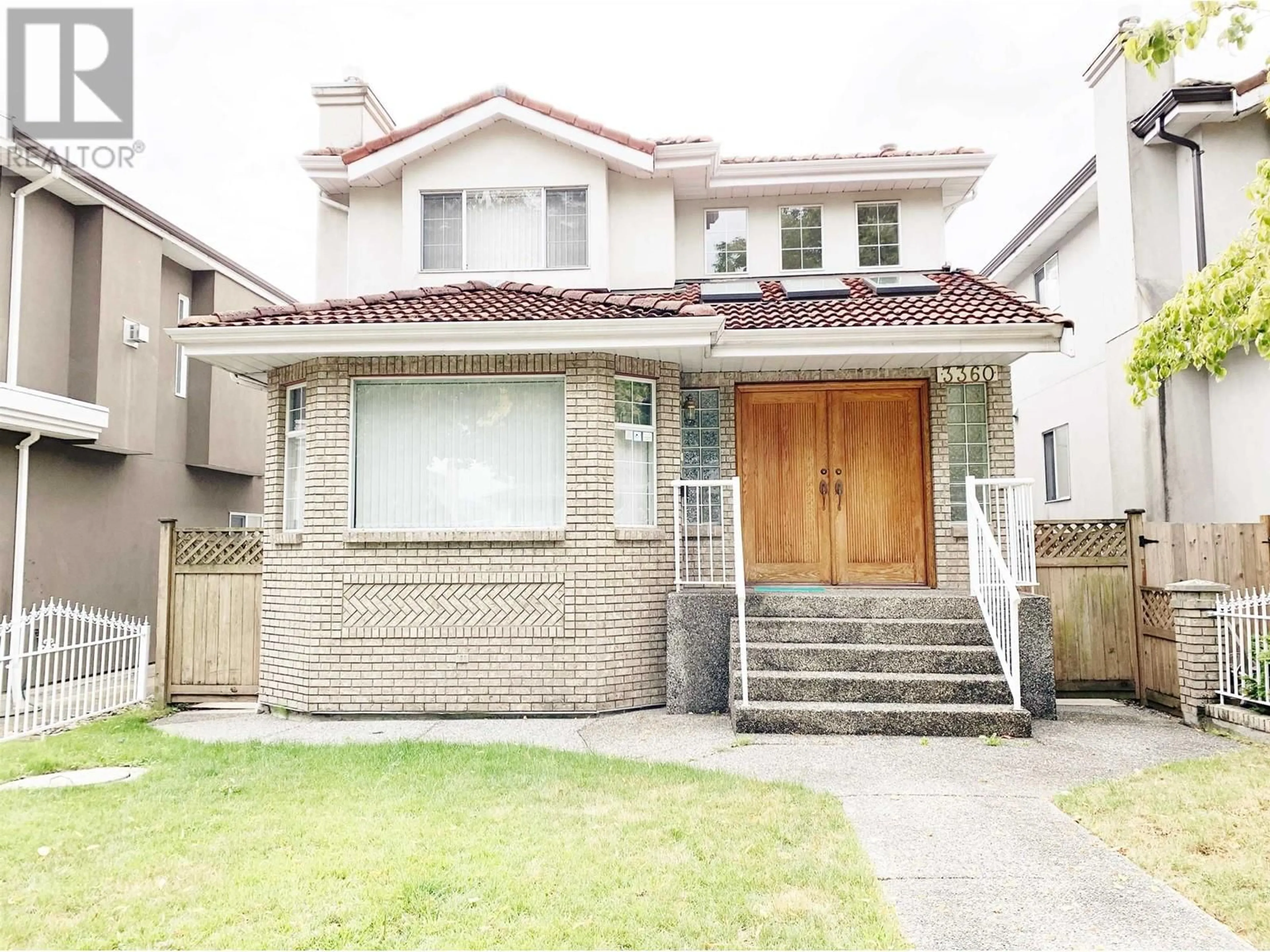 Home with brick exterior material, street for 3360 PRICE STREET, Vancouver British Columbia V5R5P9