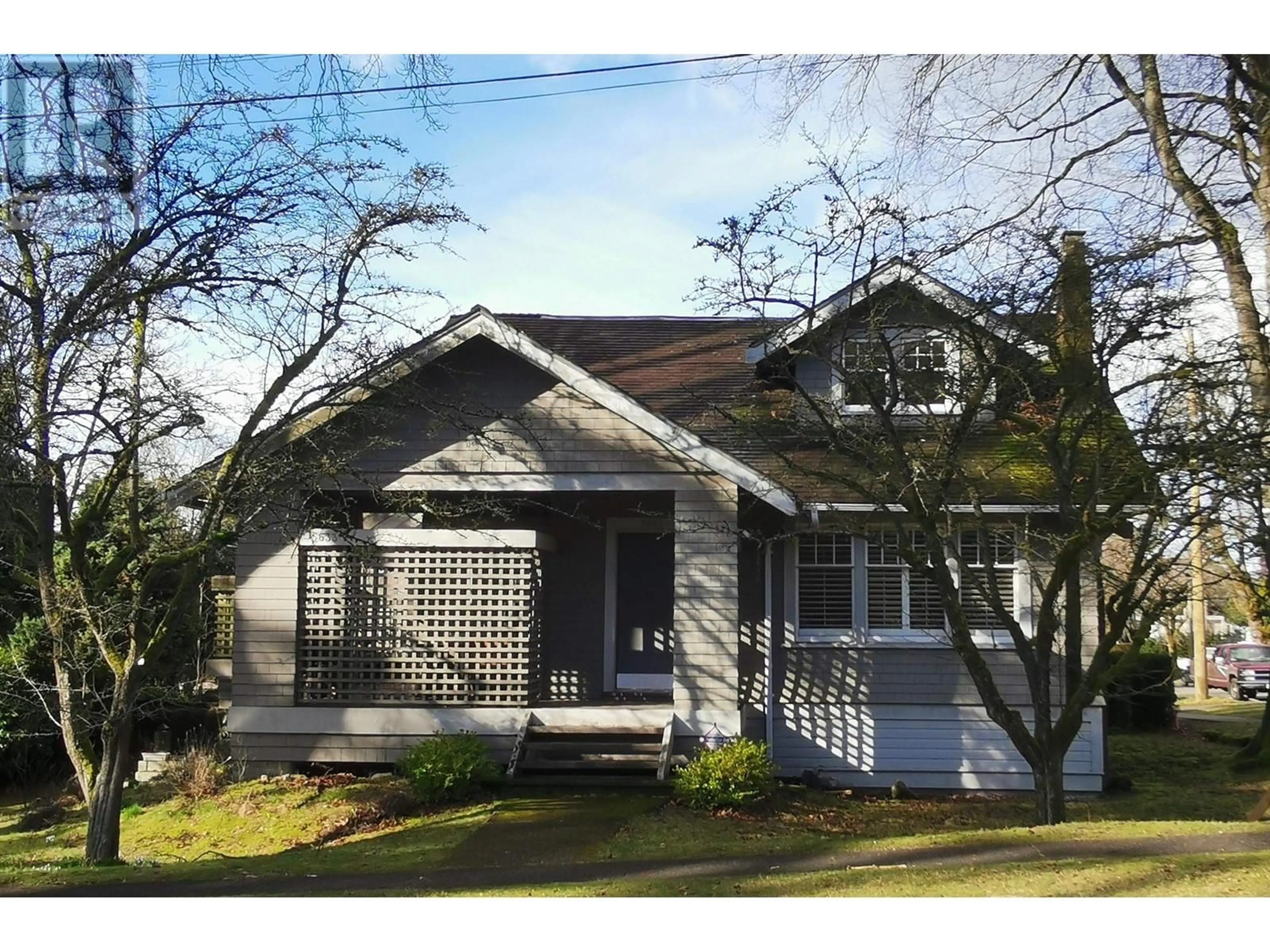 Home with vinyl exterior material, street for 5631 BLENHEIM STREET, Vancouver British Columbia V6N1P7