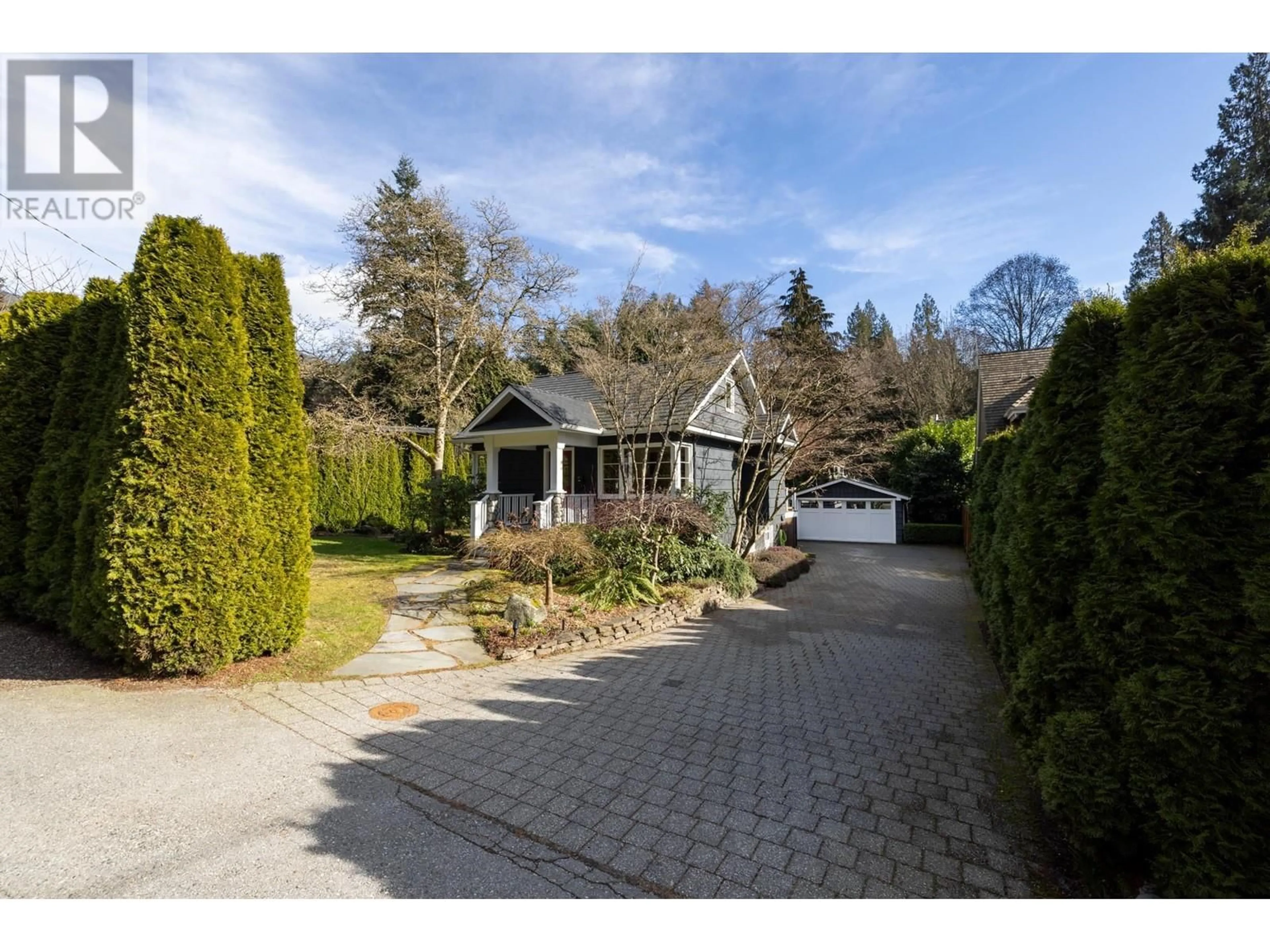 A pic from outside/outdoor area/front of a property/back of a property/a pic from drone, street for 5648 EAGLE HARBOUR ROAD, West Vancouver British Columbia V7W1P5