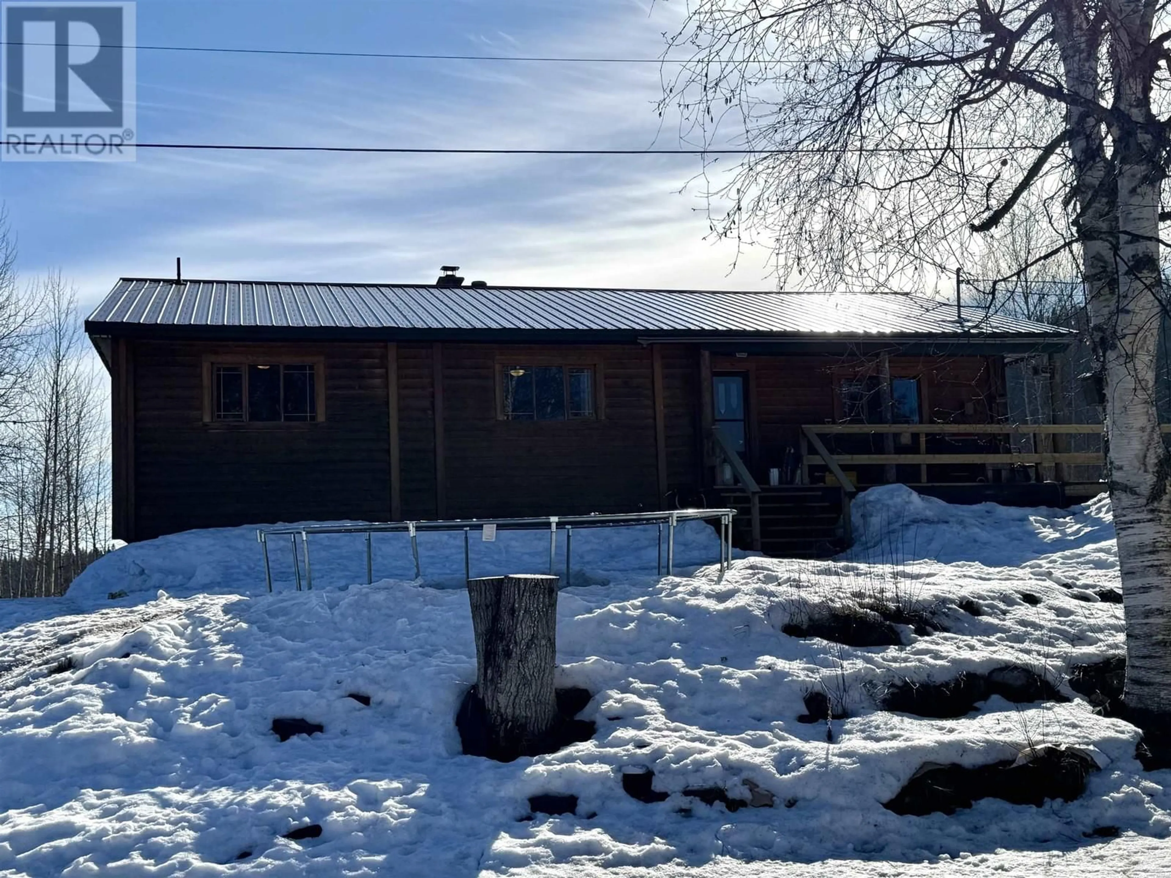 A pic from outside/outdoor area/front of a property/back of a property/a pic from drone, building for 25482 W 16 HIGHWAY, Smithers British Columbia V0J2N1