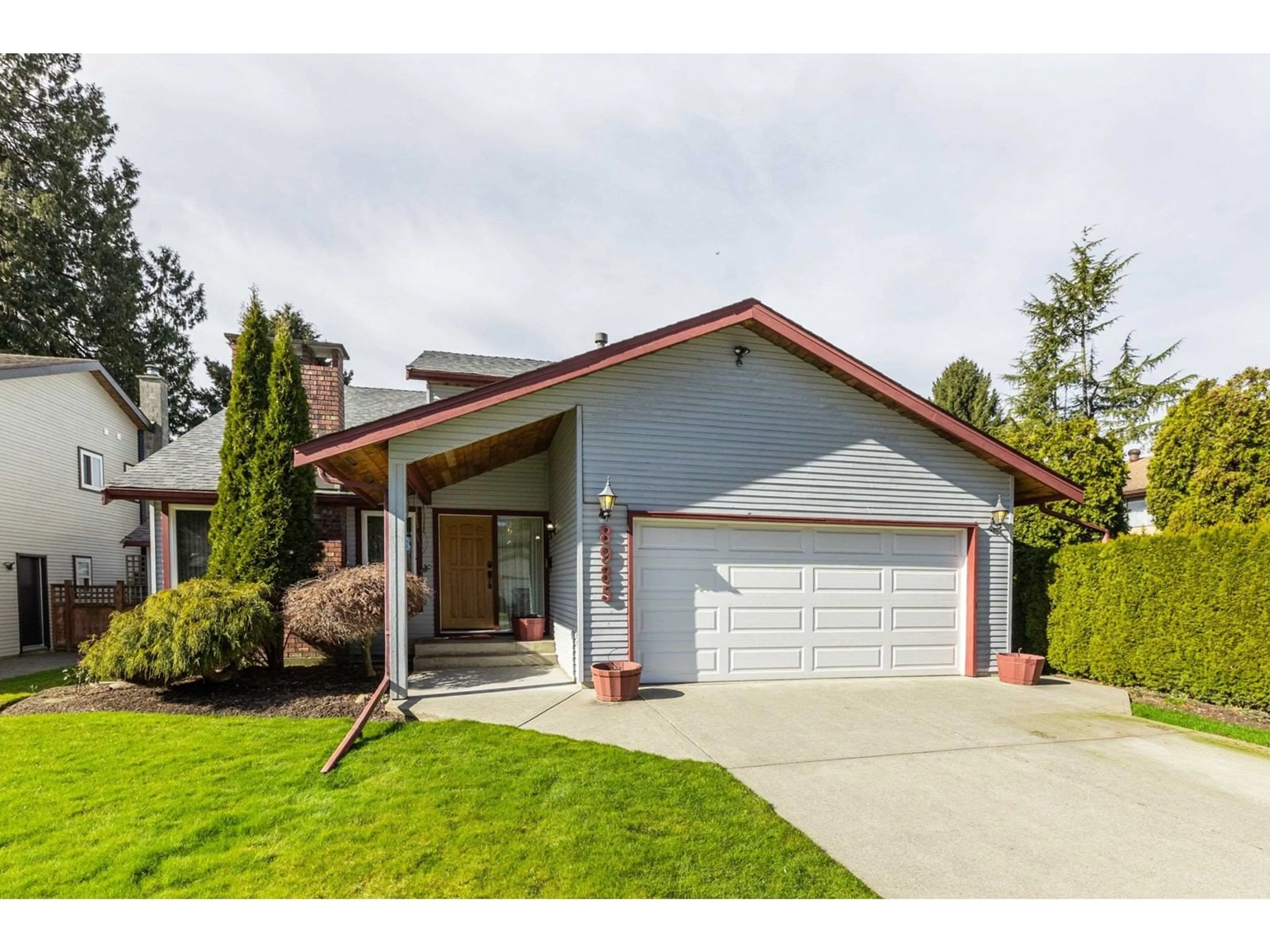 Home with brick exterior material, street for 8985 145, Surrey British Columbia V3R7J6