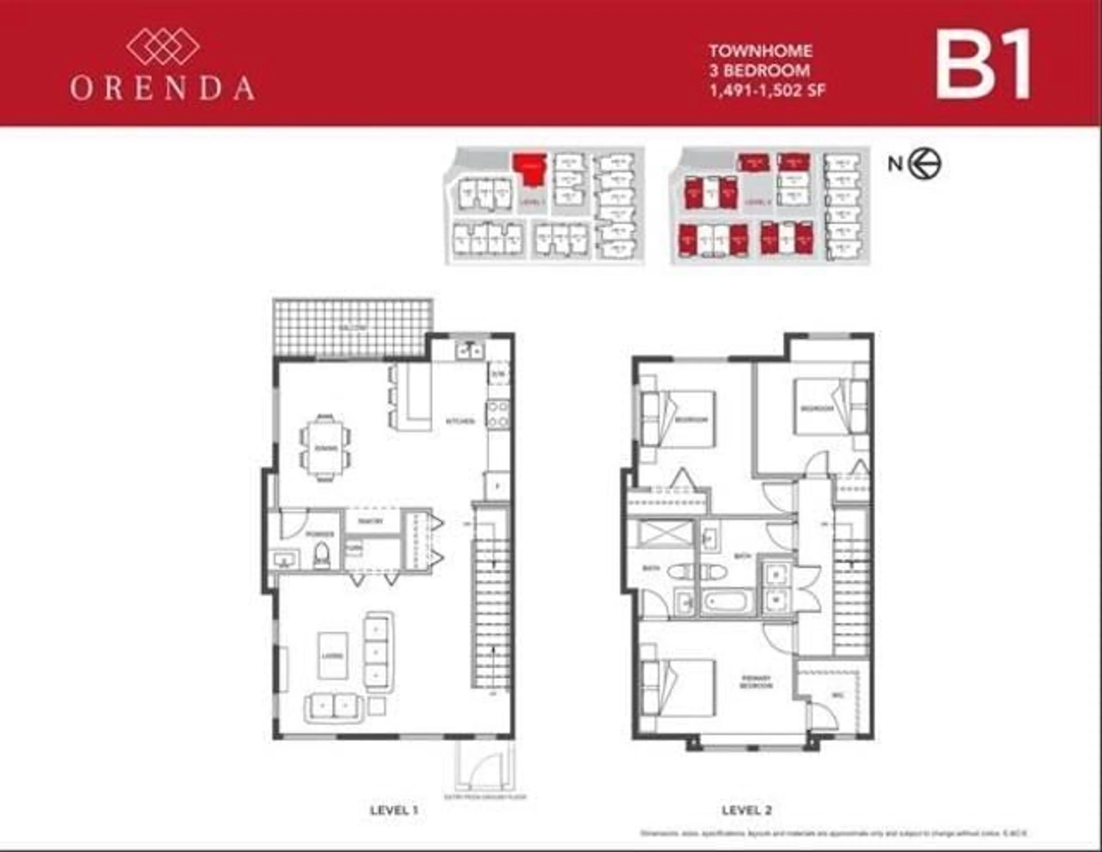 Floor plan for 2 - 18850 72A, Surrey British Columbia V4N6X2