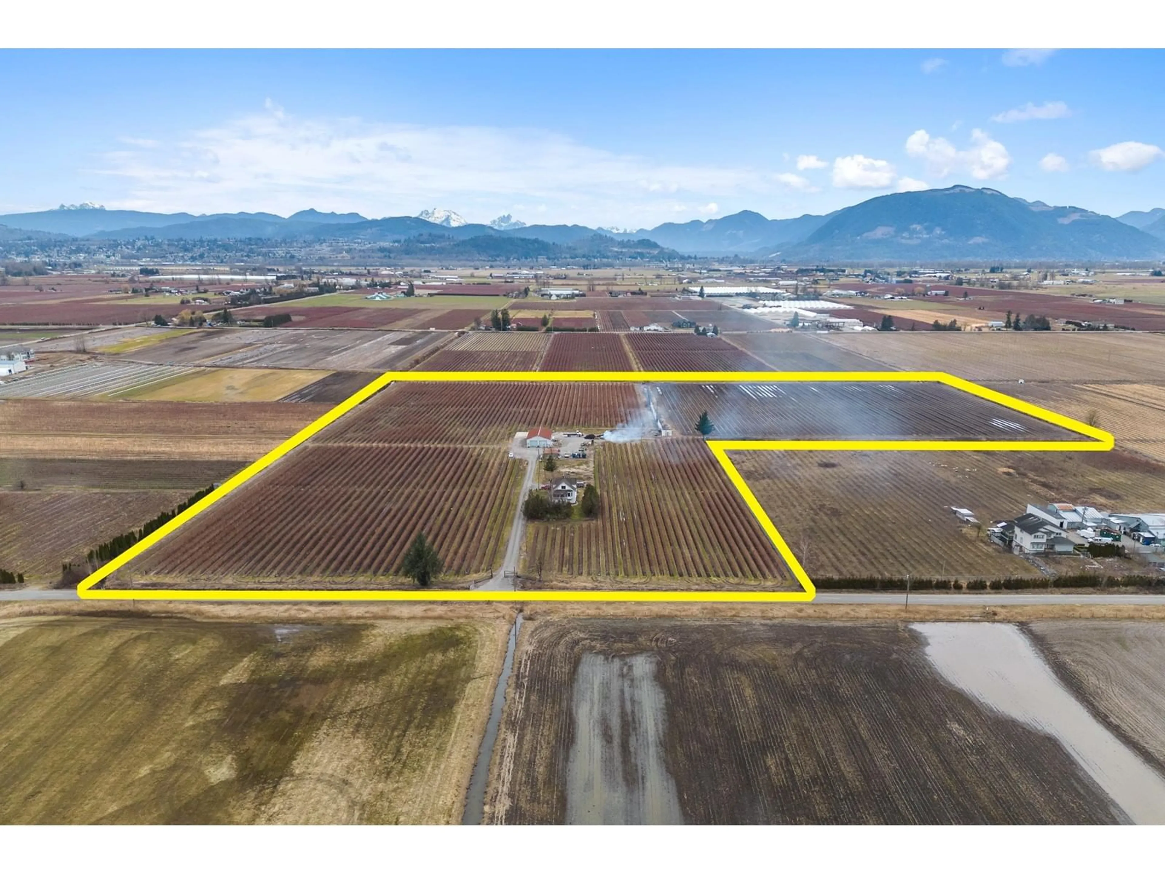 A pic from outside/outdoor area/front of a property/back of a property/a pic from drone, water/lake/river/ocean view for 34659 TOWNSHIPLINE ROAD, Abbotsford British Columbia V3G1R5