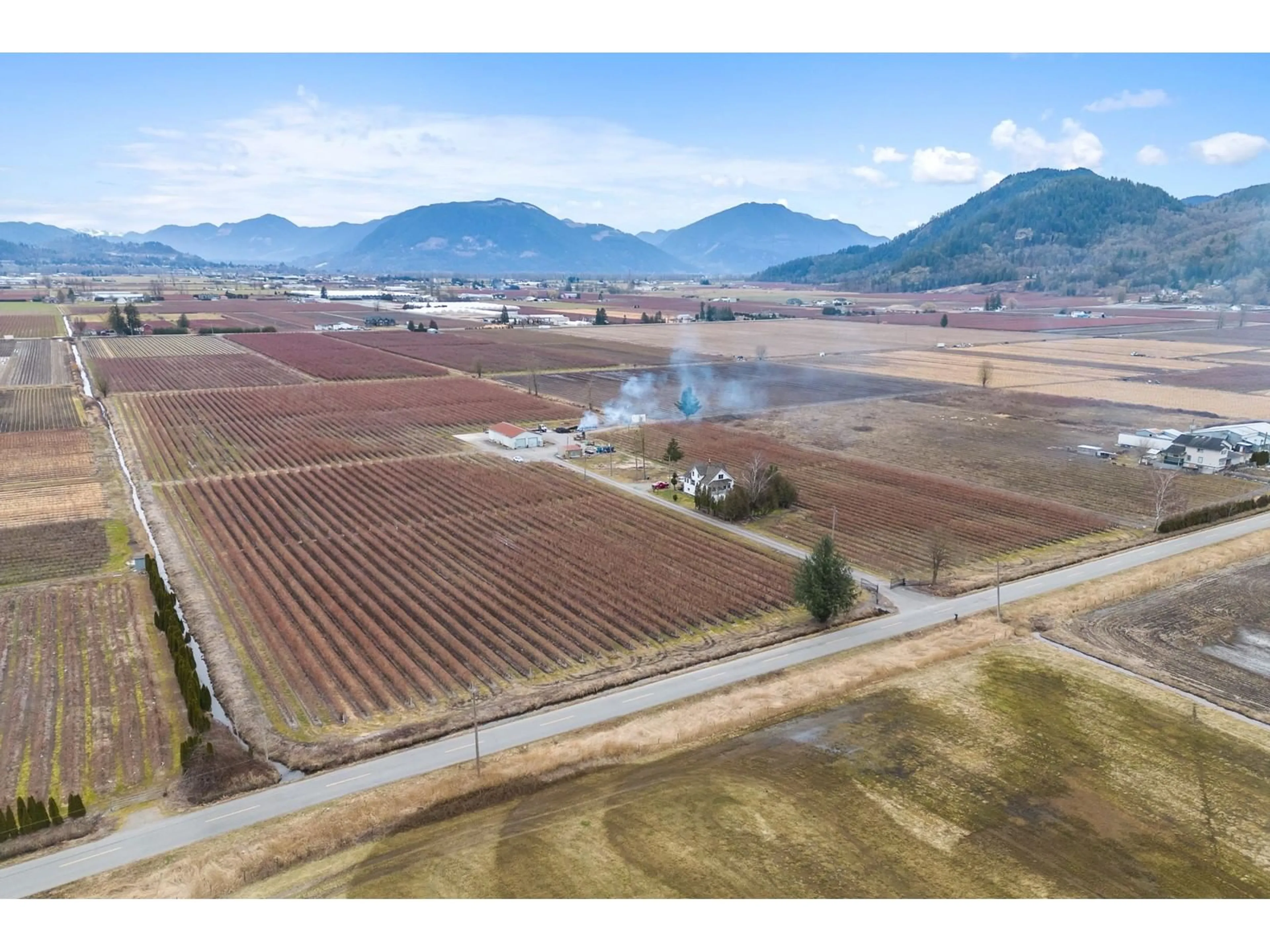 A pic from outside/outdoor area/front of a property/back of a property/a pic from drone, water/lake/river/ocean view for 34659 TOWNSHIPLINE ROAD, Abbotsford British Columbia V3G1R5