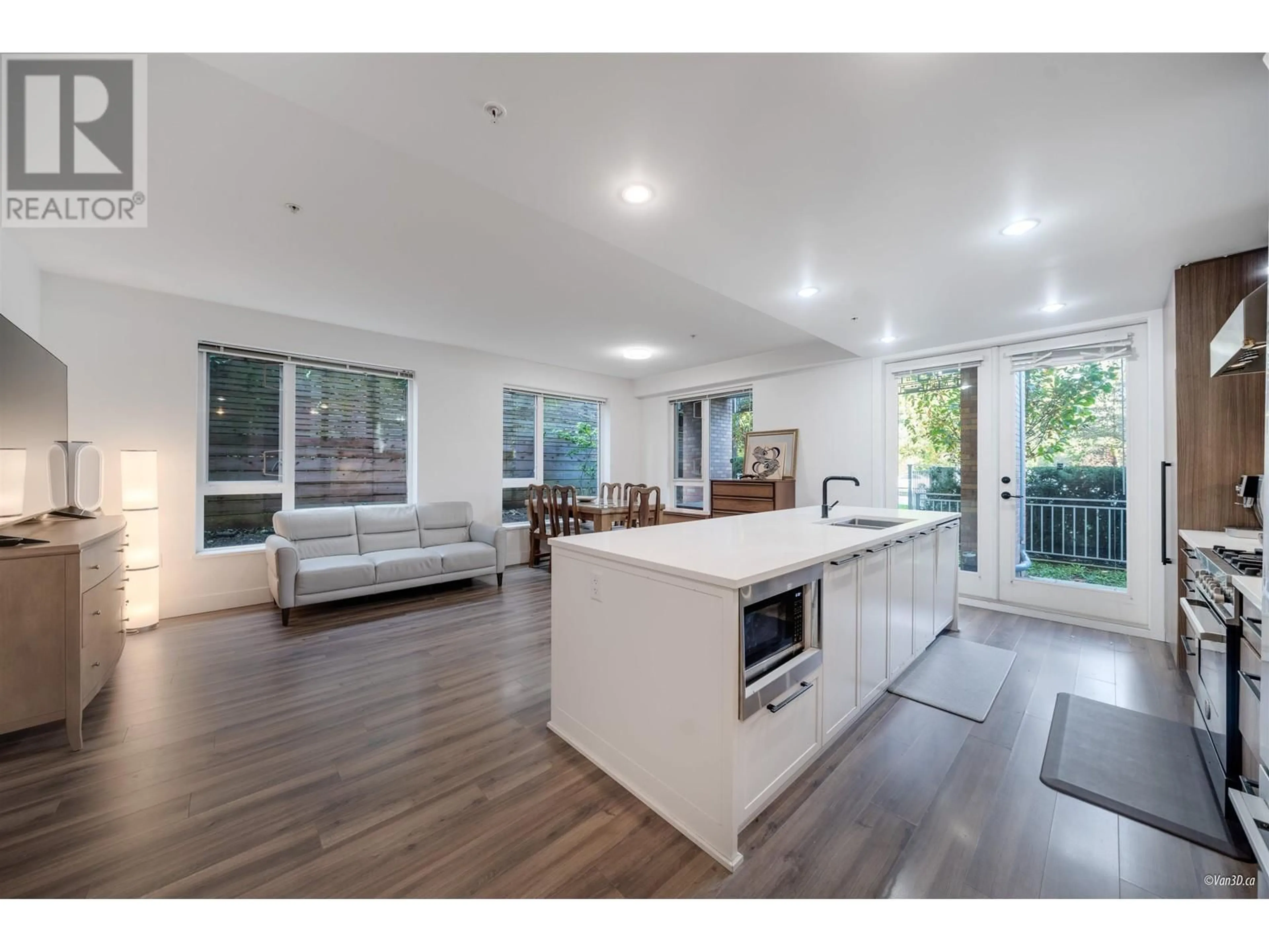 Open concept kitchen, unknown for 106 - 6933 CAMBIE STREET, Vancouver British Columbia V6P0J1