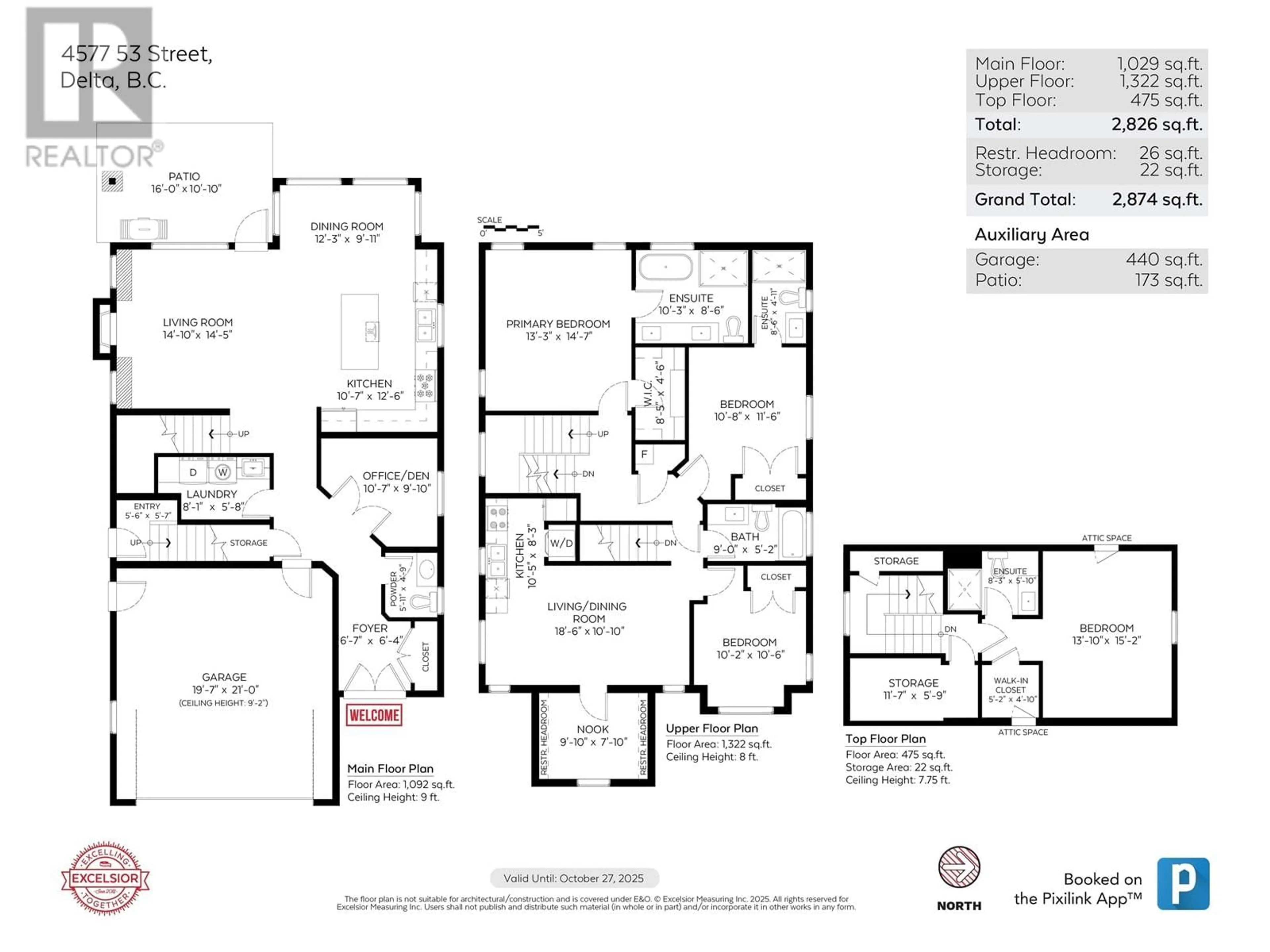 Floor plan for 4577 53 STREET, Ladner British Columbia V4K2Y9