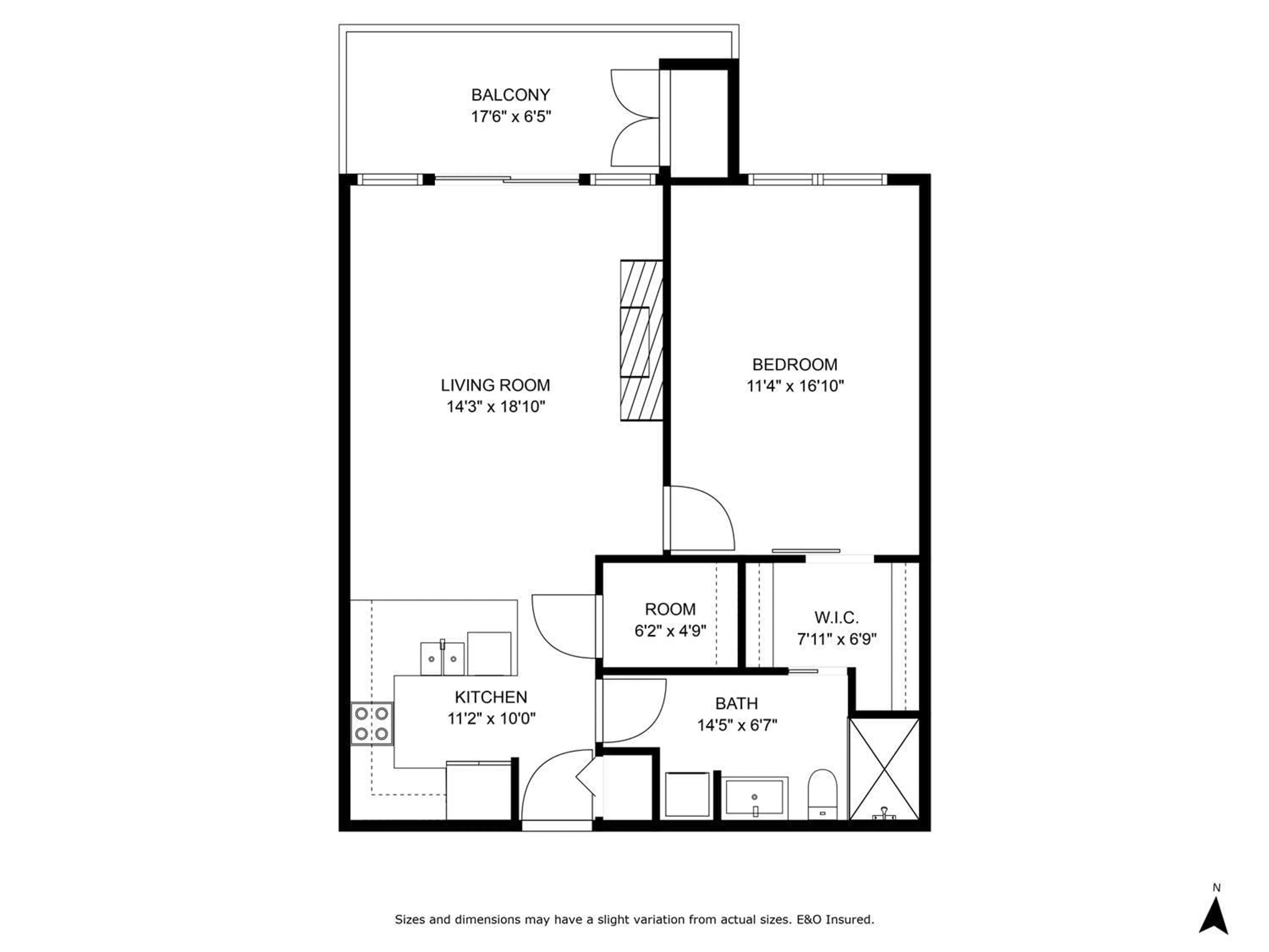 Floor plan for 316 - 378 ESPLANADE AVENUE, Harrison Hot Springs British Columbia V0M1A3