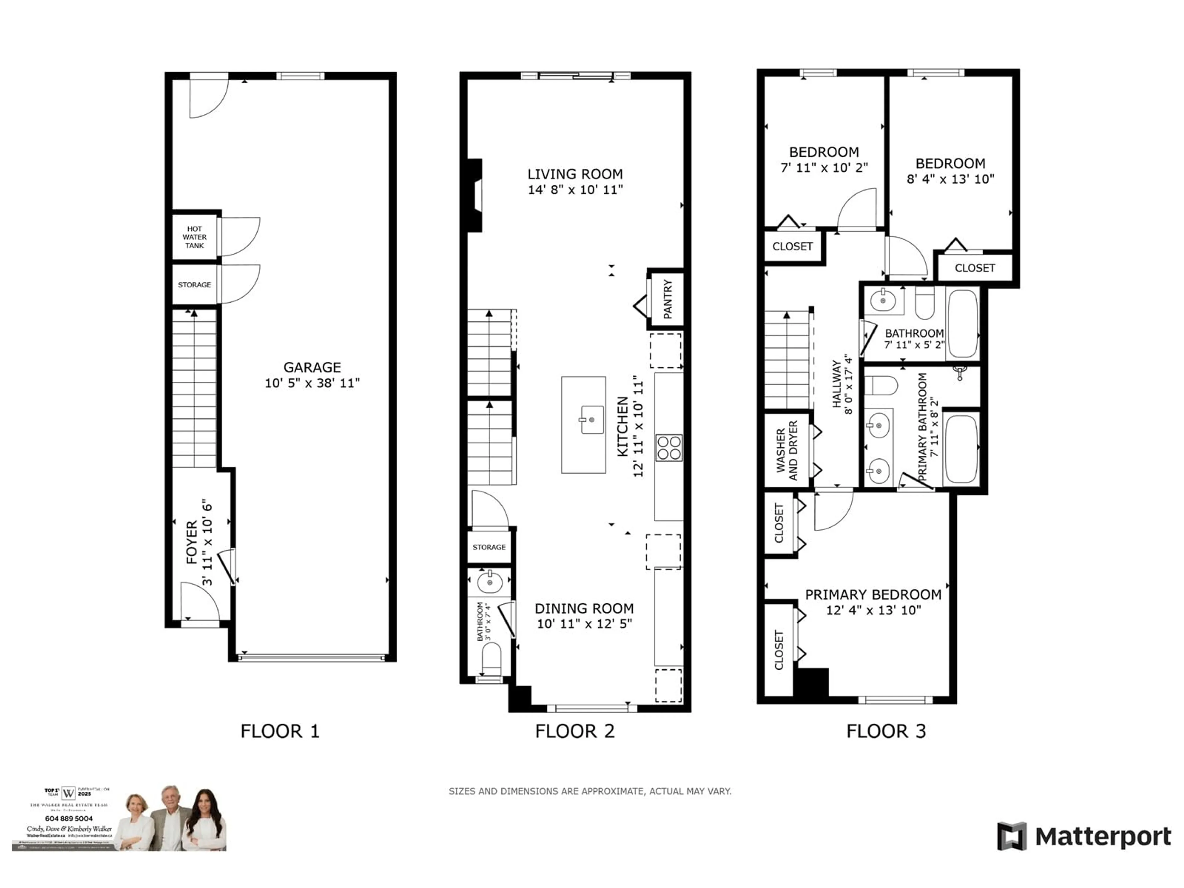 Floor plan for 59 3039 156 STREET, Surrey British Columbia V3Z6T5