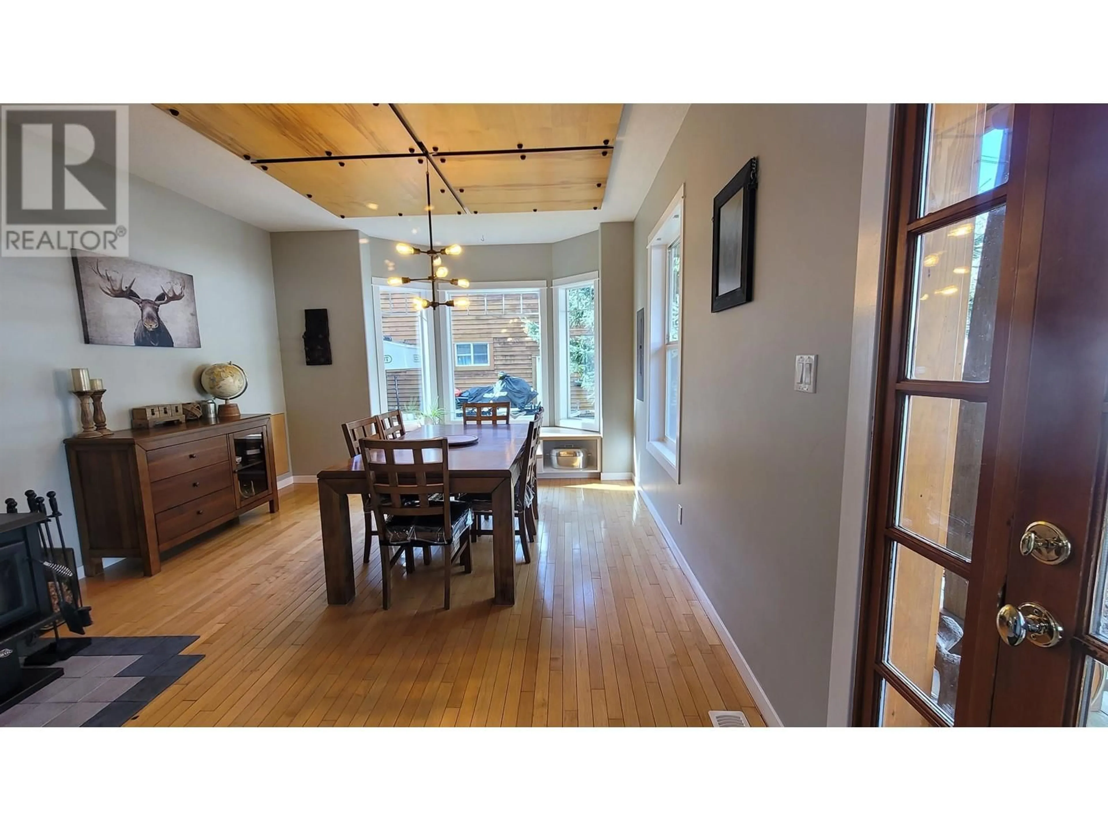 Dining room, wood/laminate floor for 4839 DAIRY AVENUE, Terrace British Columbia V8G5S9