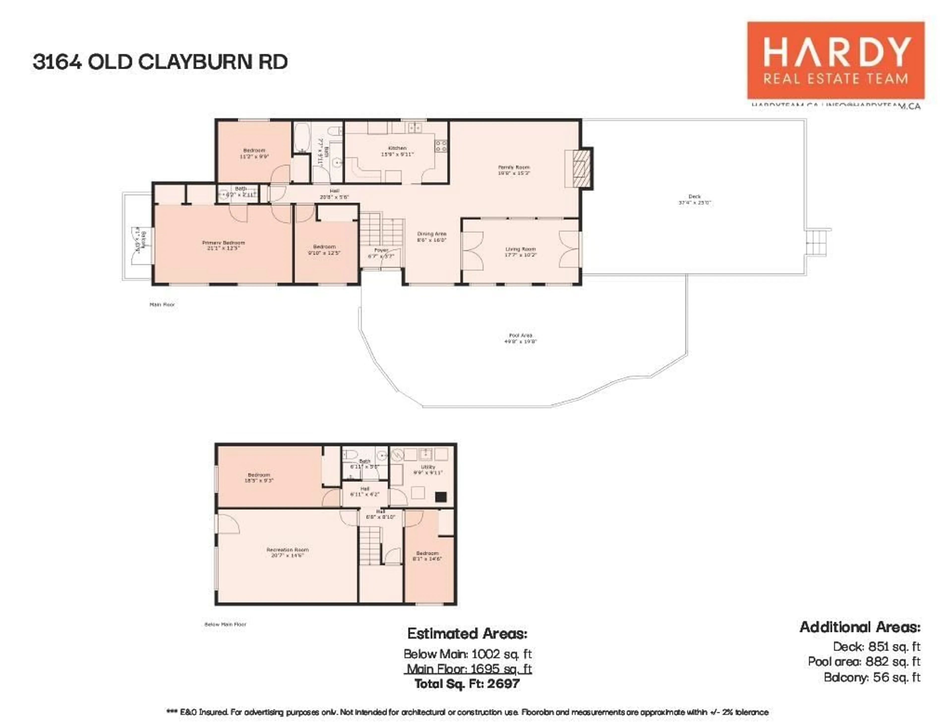 Floor plan for 3164 OLD CLAYBURN ROAD, Abbotsford British Columbia V2S4H3