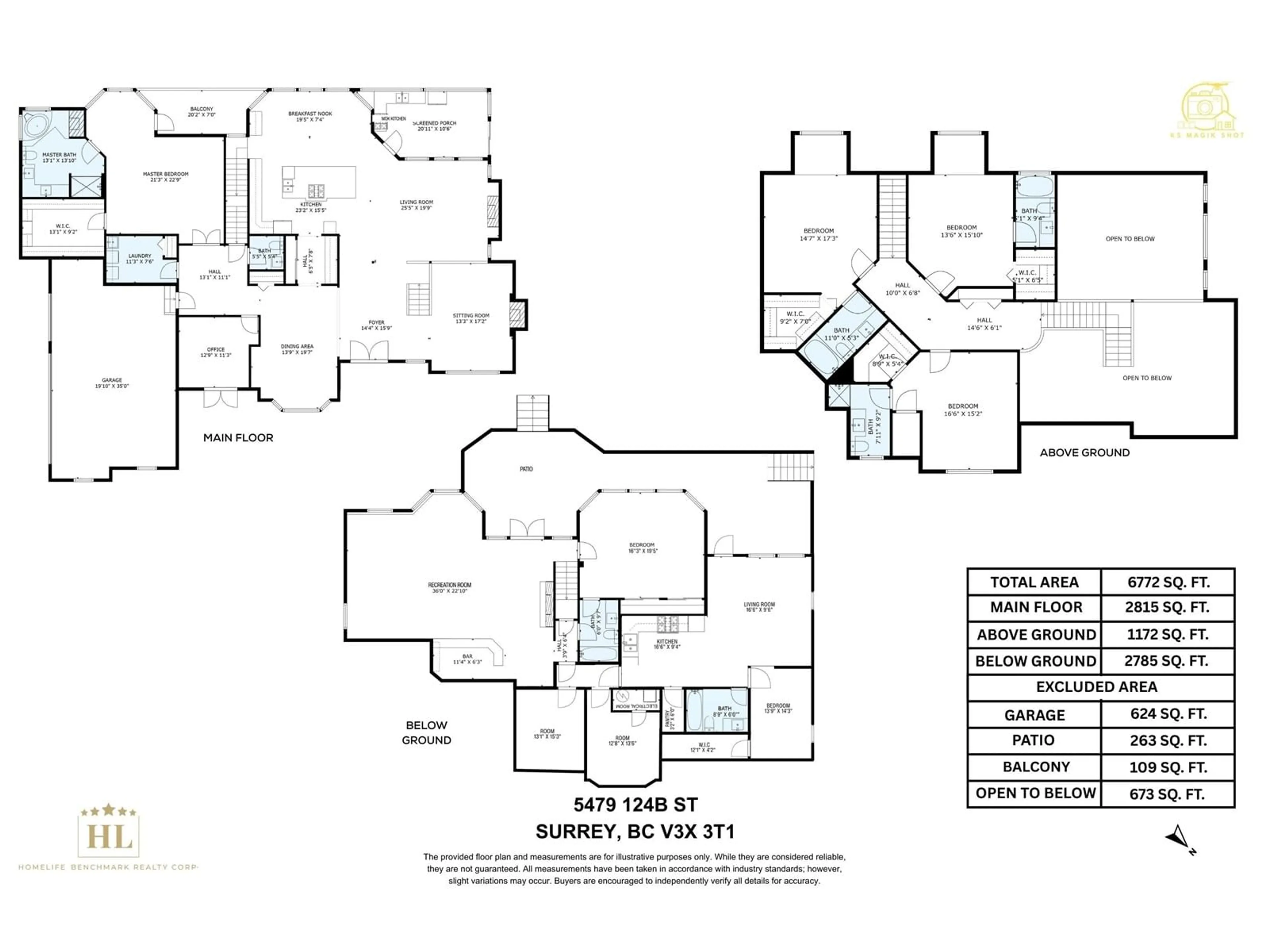Floor plan for 5479 124B, Surrey British Columbia V3X3T1