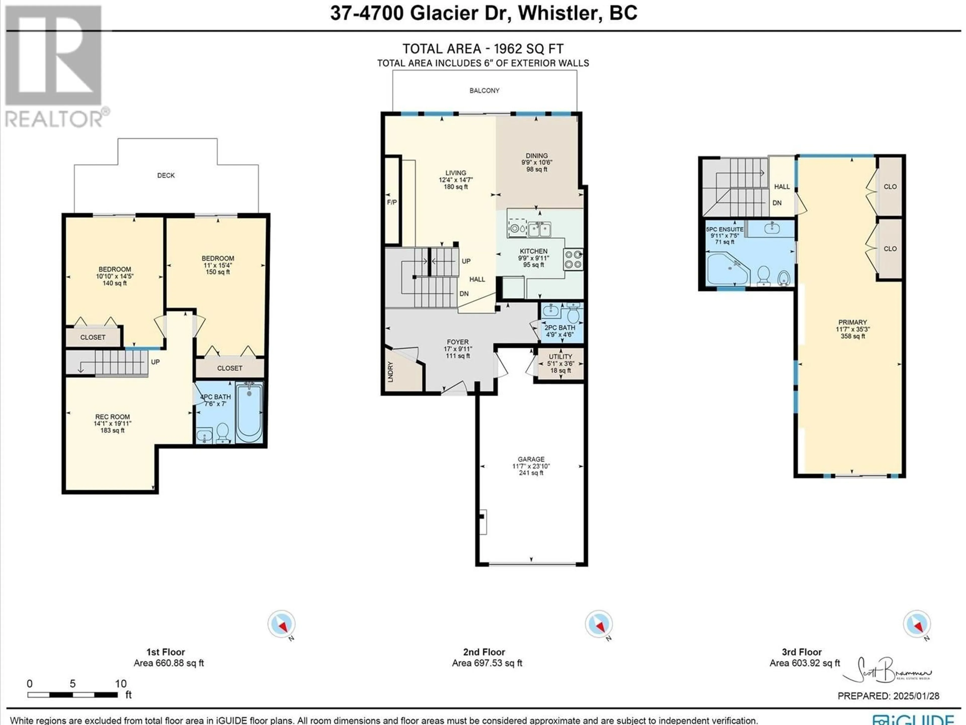 Floor plan for 37 - 4700 GLACIER DRIVE, Whistler British Columbia V0N1B4