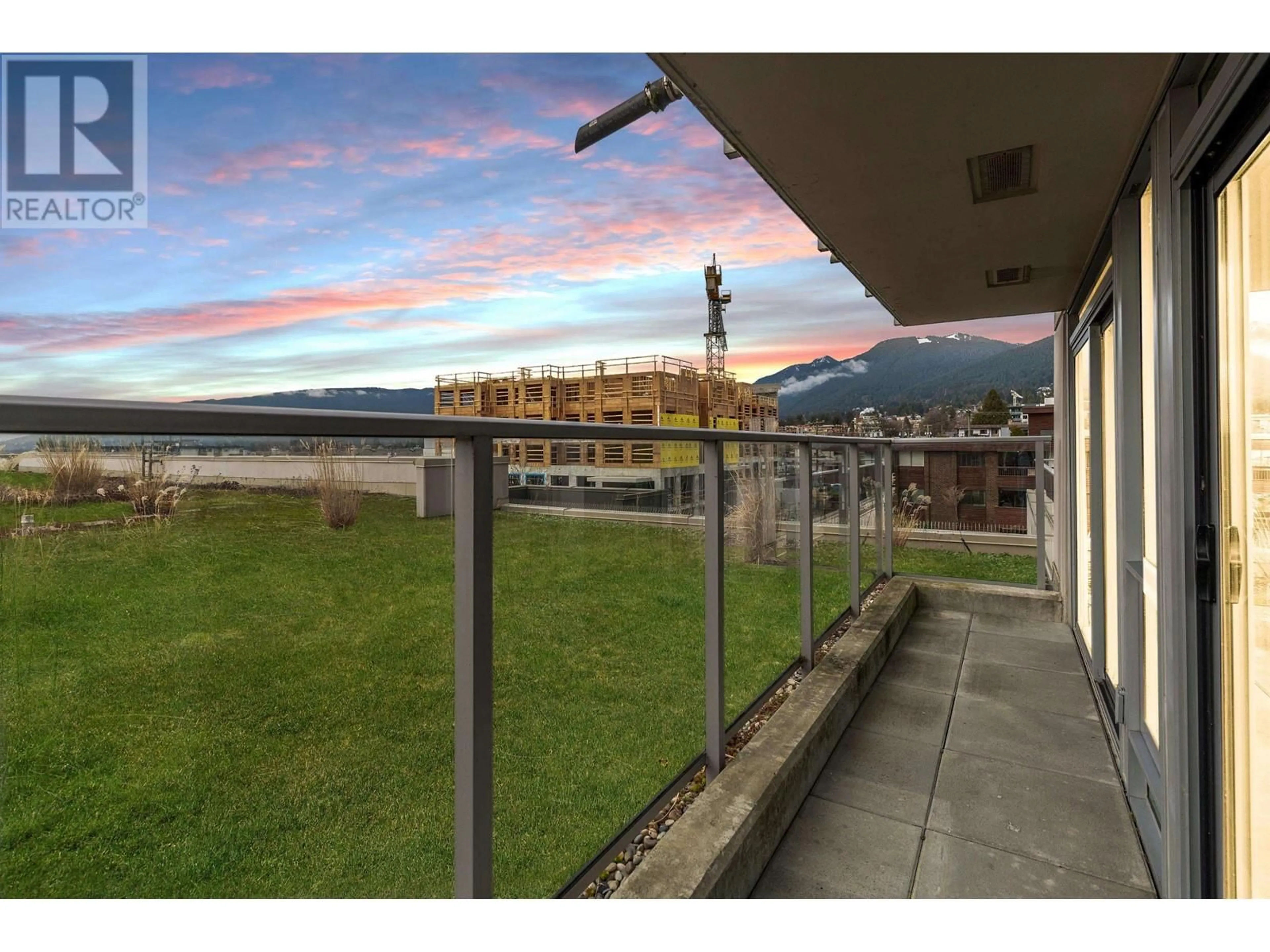 Balcony in the apartment, mountain view for 302 - 135 17TH STREET, North Vancouver British Columbia V7L0C4