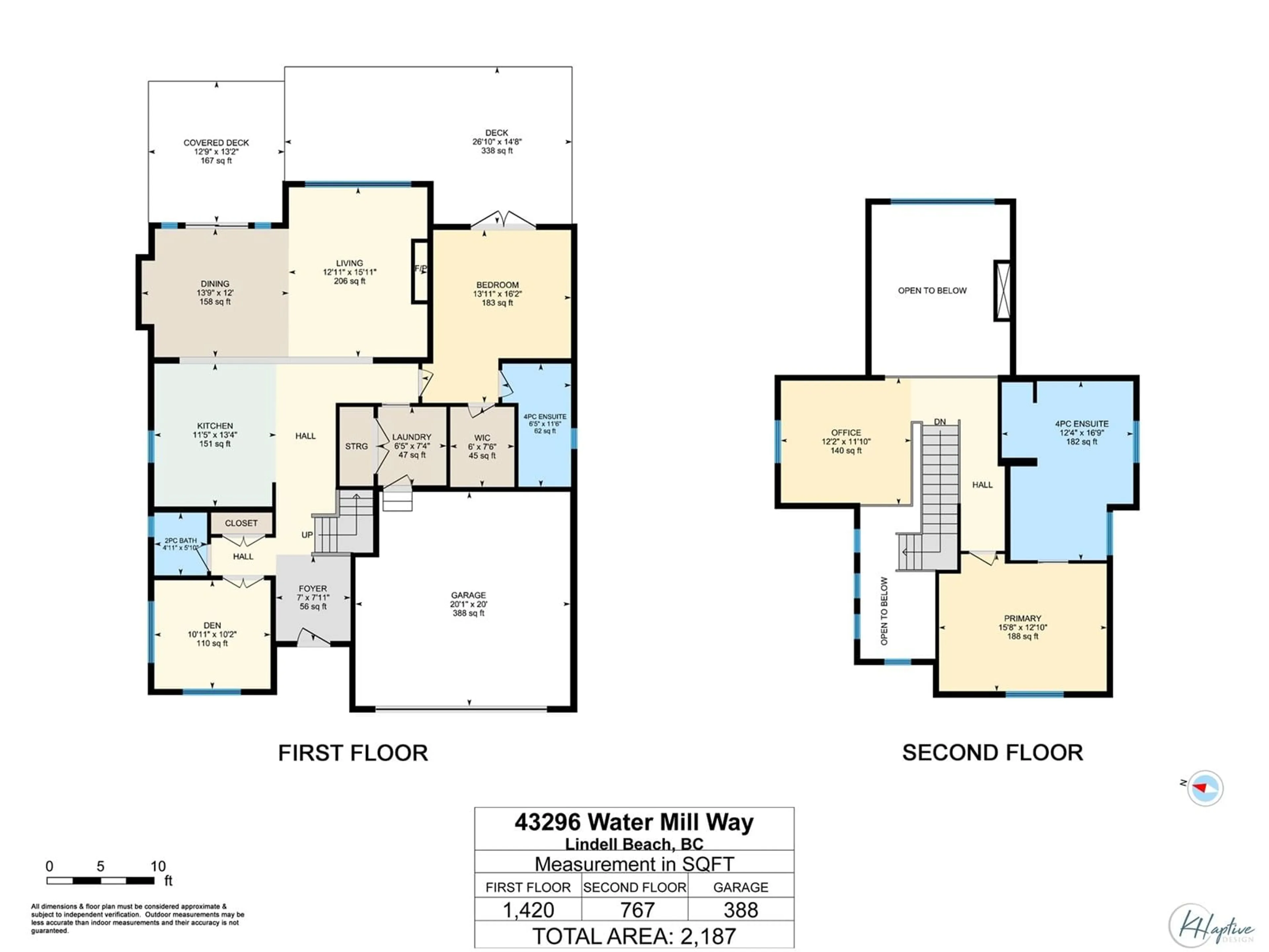 Floor plan for 43296 WATER MILL WAY, Lindell Beach British Columbia V2R0Z4