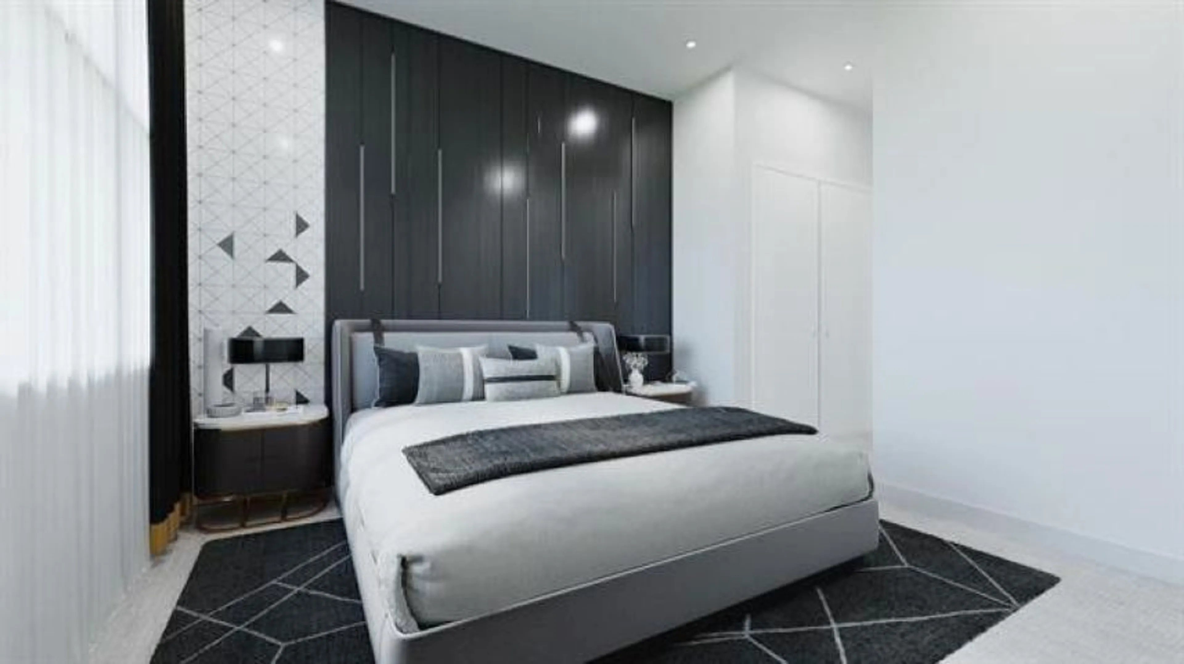 Bedroom with bed, unknown for 303 - 185 175A, White Rock British Columbia V3S9S4