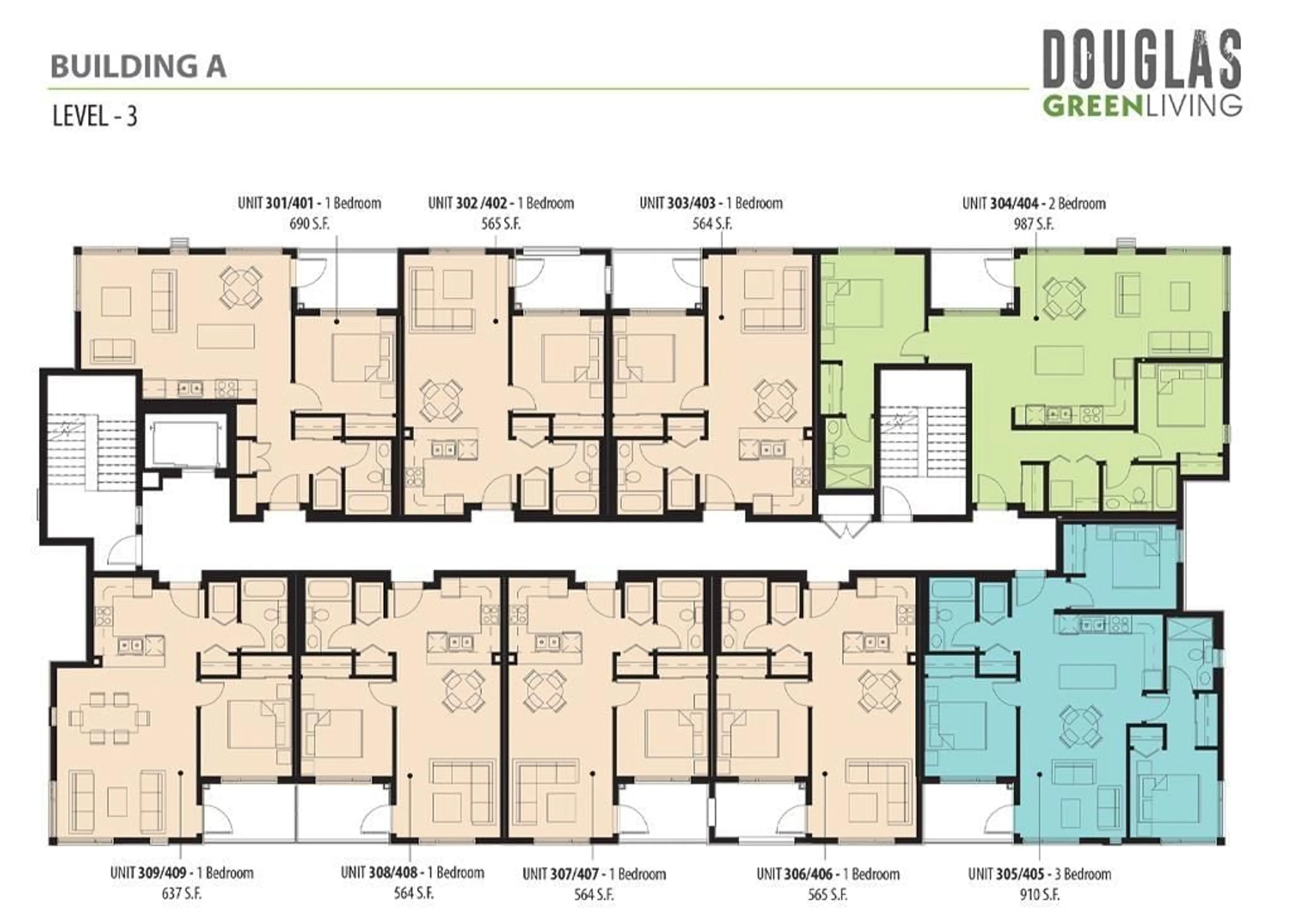 Floor plan for 303 - 185 175A, White Rock British Columbia V3S9S4