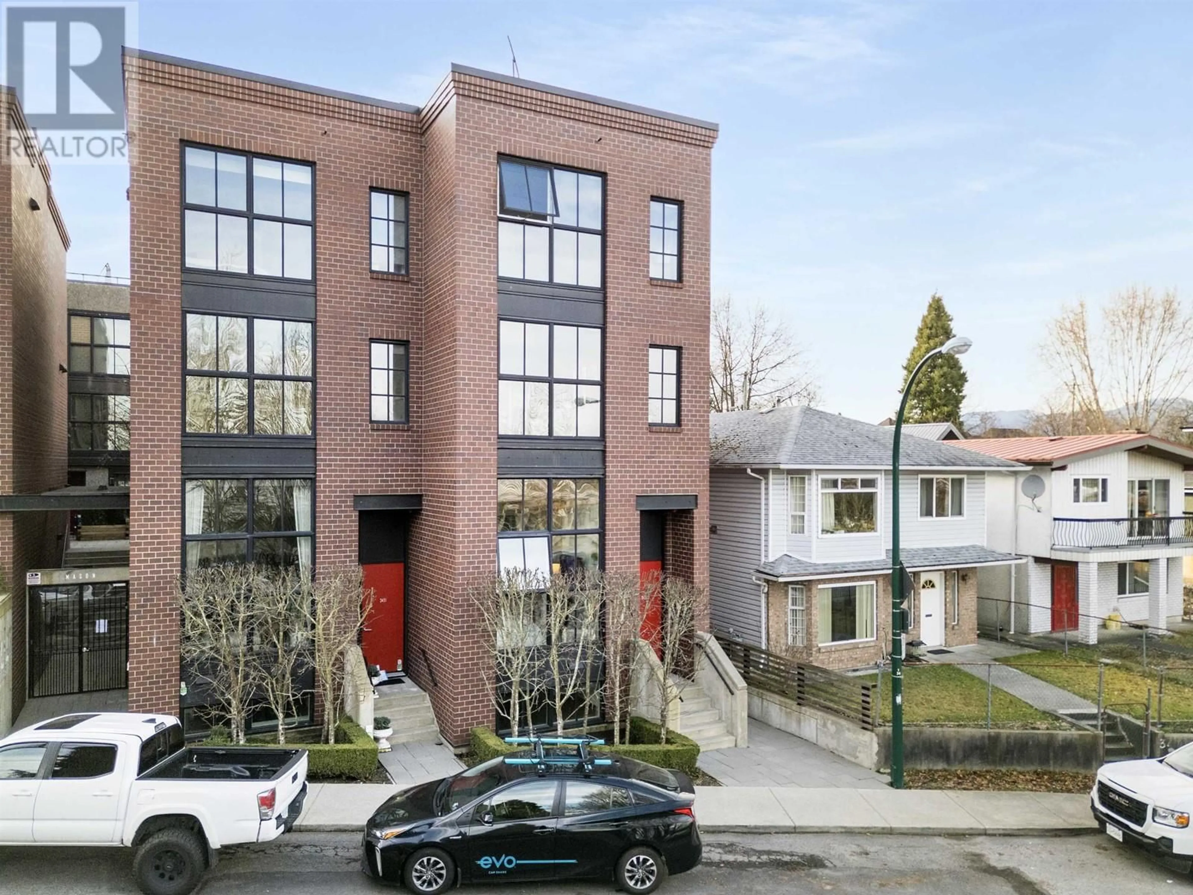 Home with brick exterior material, street for 3429 PORTER STREET, Vancouver British Columbia V5N4H2