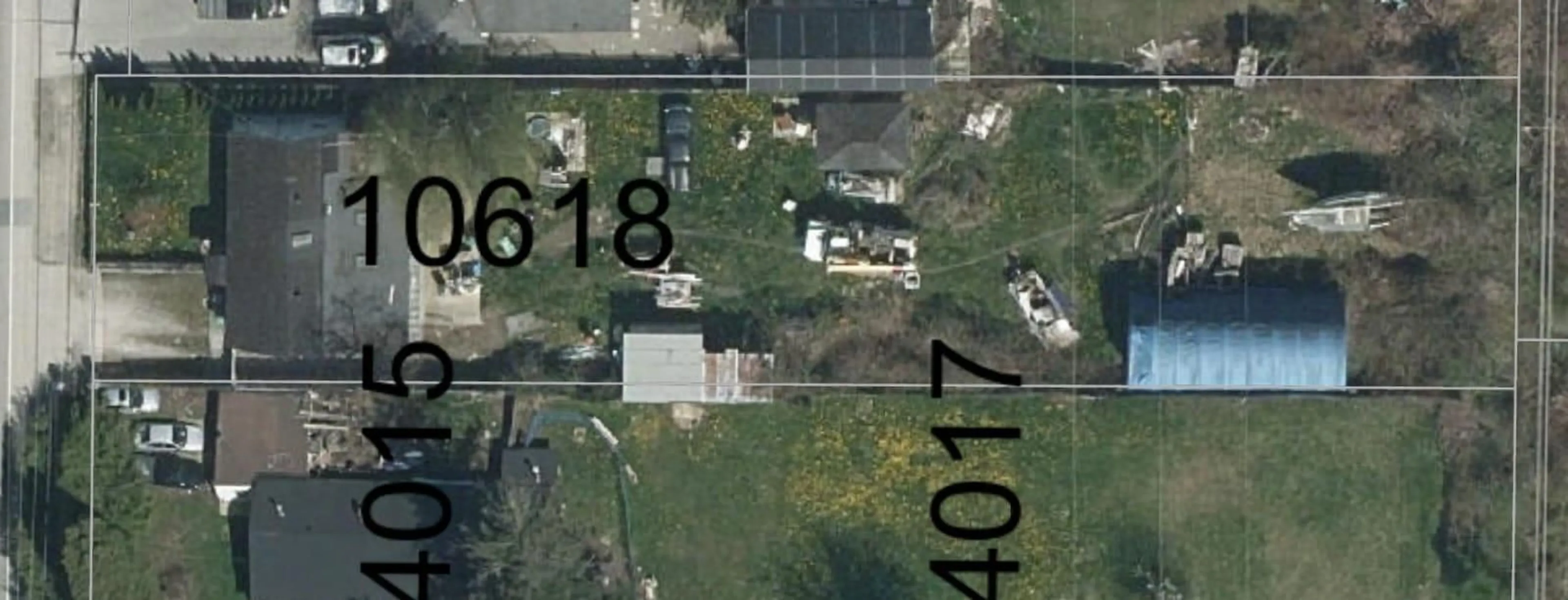 A pic from outside/outdoor area/front of a property/back of a property/a pic from drone, street for 10618 140, Surrey British Columbia V3T4N8
