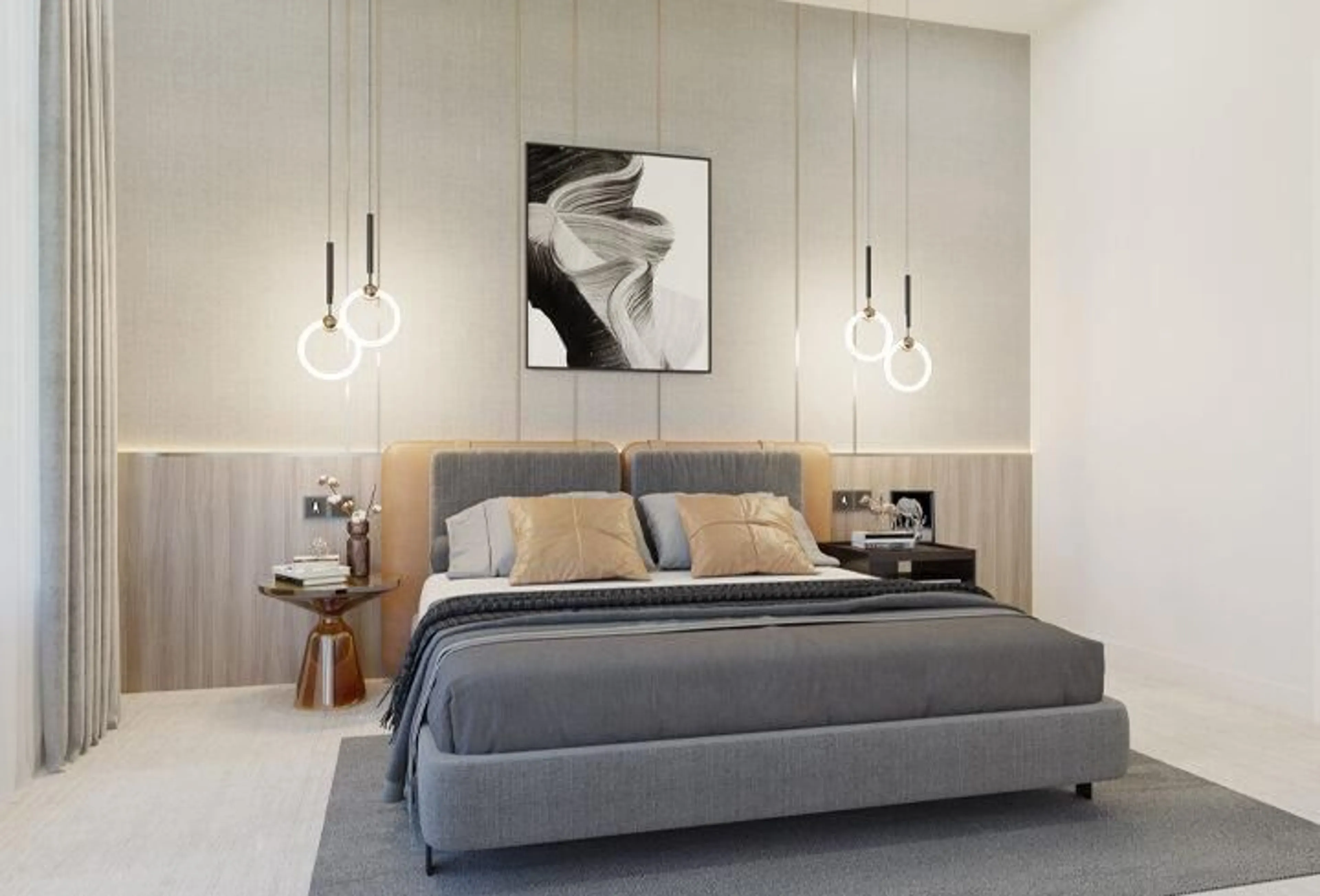 Bedroom with bed, unknown for 404 - 185 175A, Surrey British Columbia V3S9S4