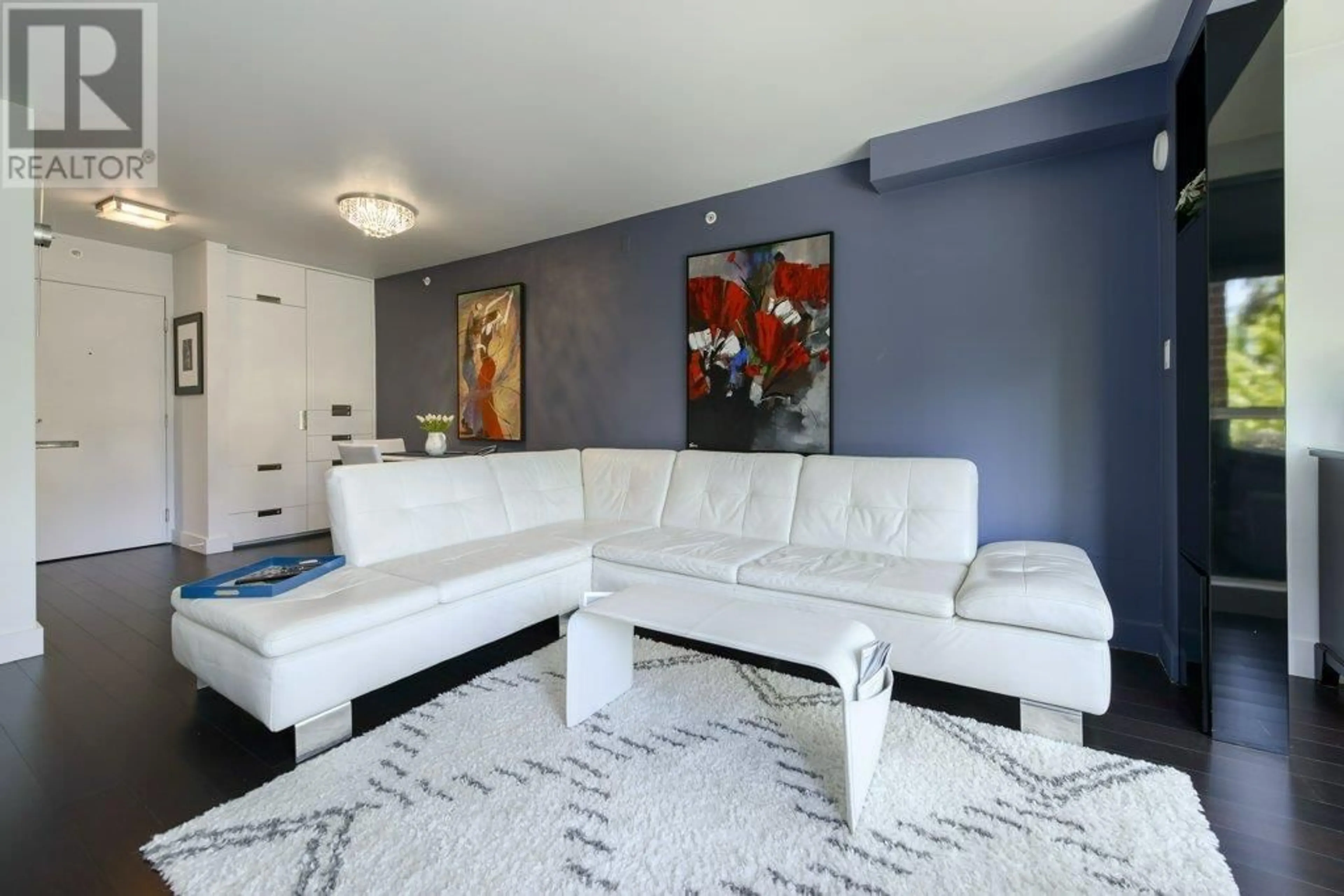 Living room with furniture, unknown for 402 - 939 HOMER STREET, Vancouver British Columbia V6B2W6