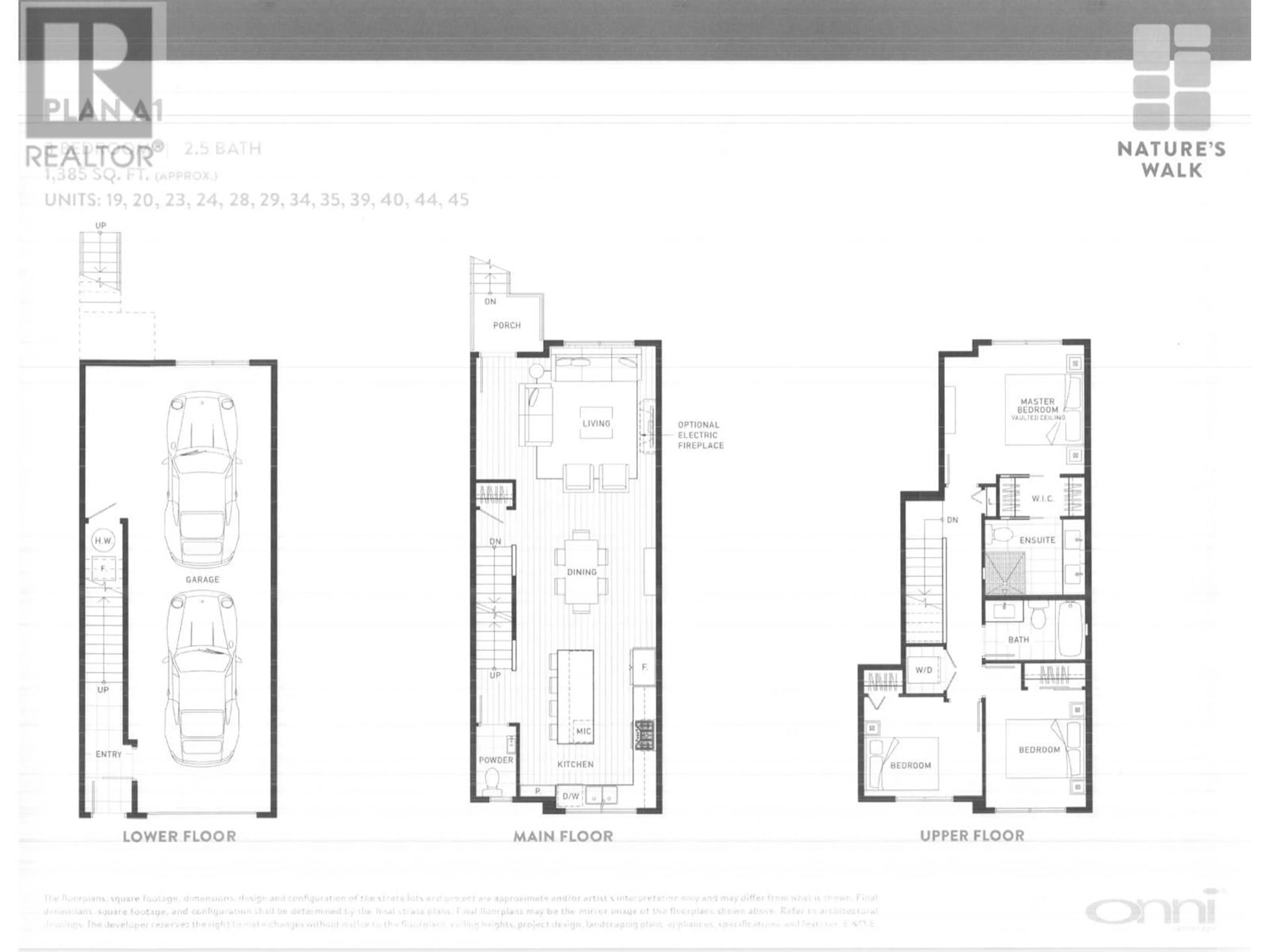 Floor plan for 45 - 19451 SUTTON AVENUE, Pitt Meadows British Columbia V3Y0G6