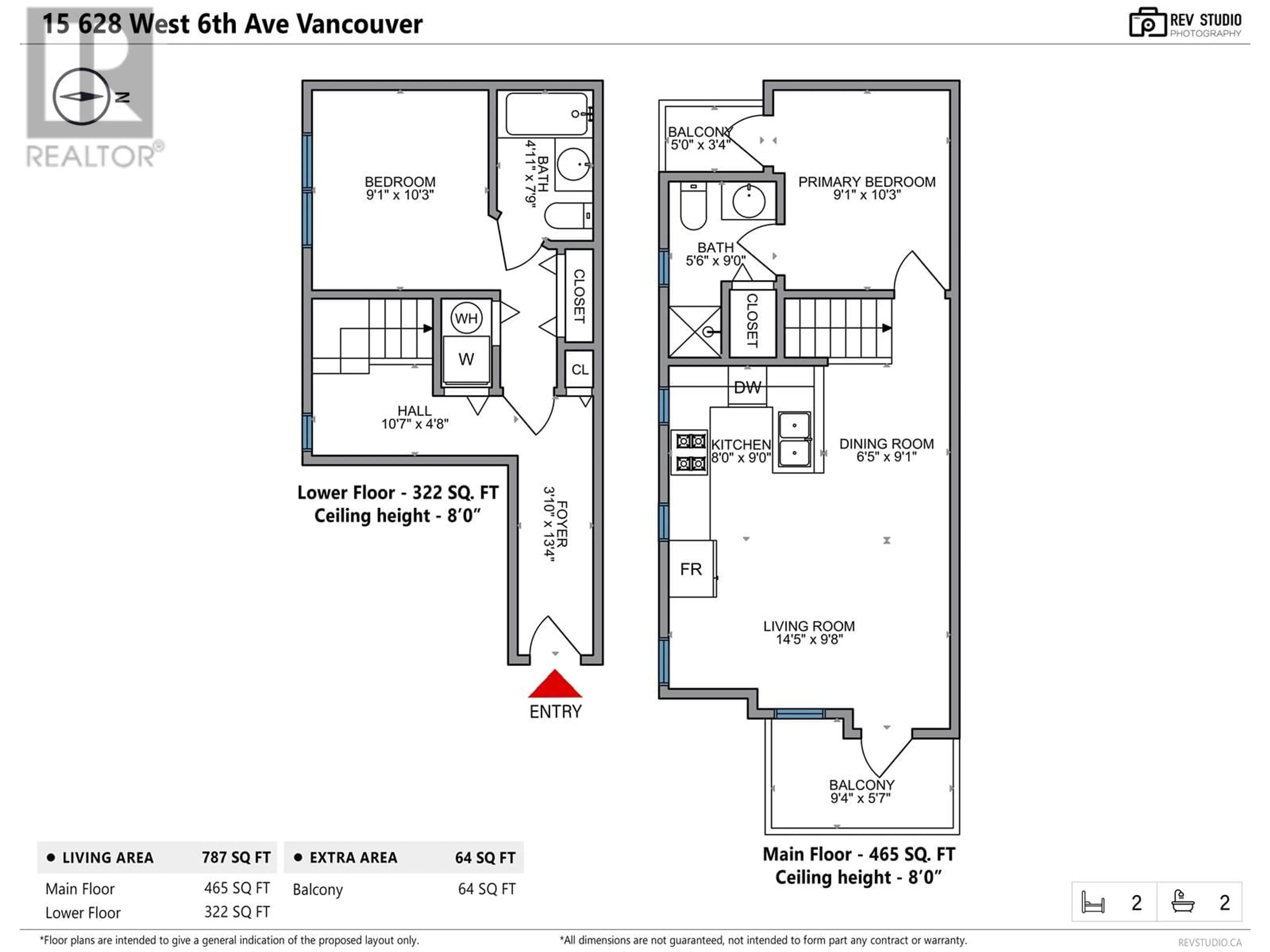 Floor plan for 15 628 W 6TH AVENUE, Vancouver British Columbia V5Z1A3