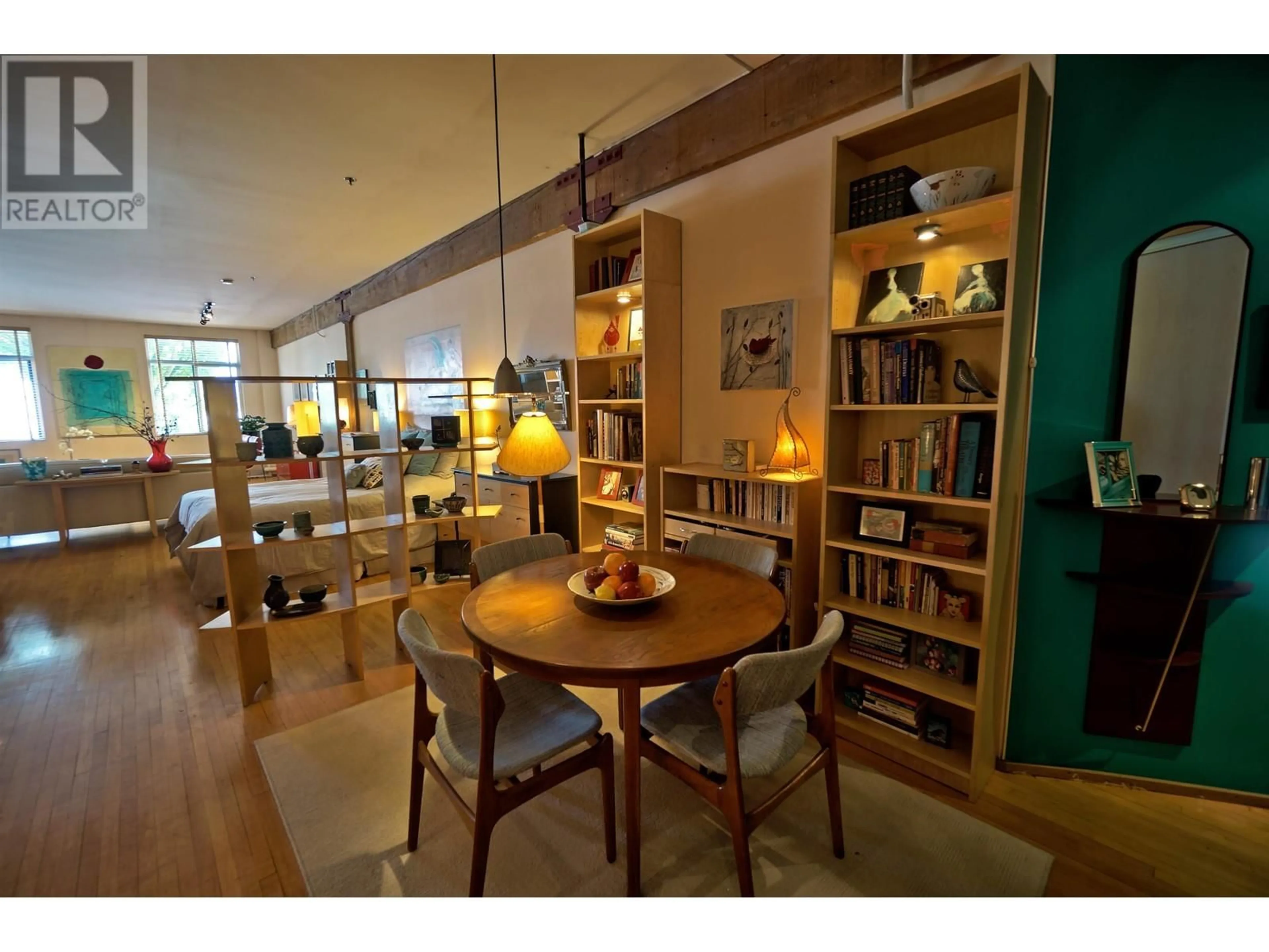 Dining room, wood/laminate floor for 201 2556 E HASTINGS STREET, Vancouver British Columbia V5K1Z3