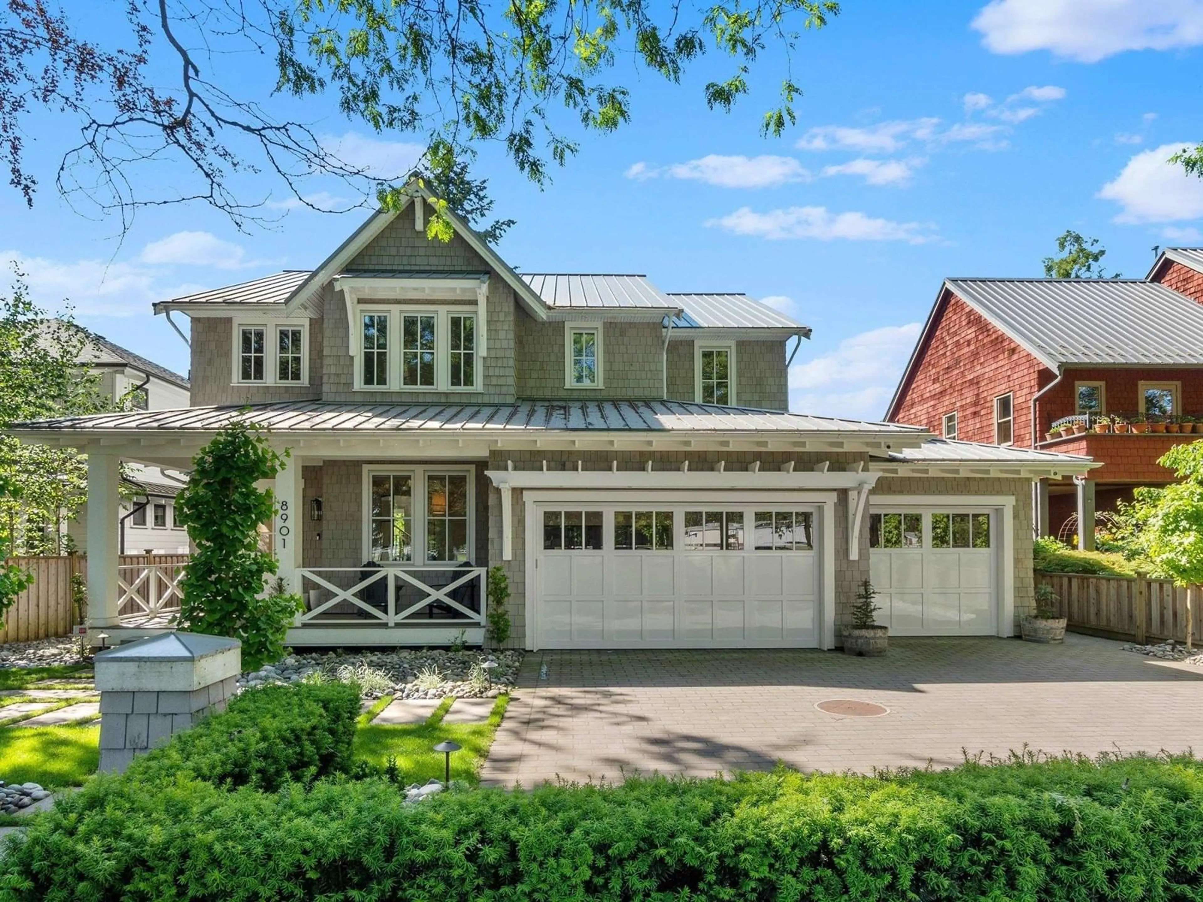 Home with brick exterior material, street for 8901 GLOVER, Langley British Columbia V1M2R6