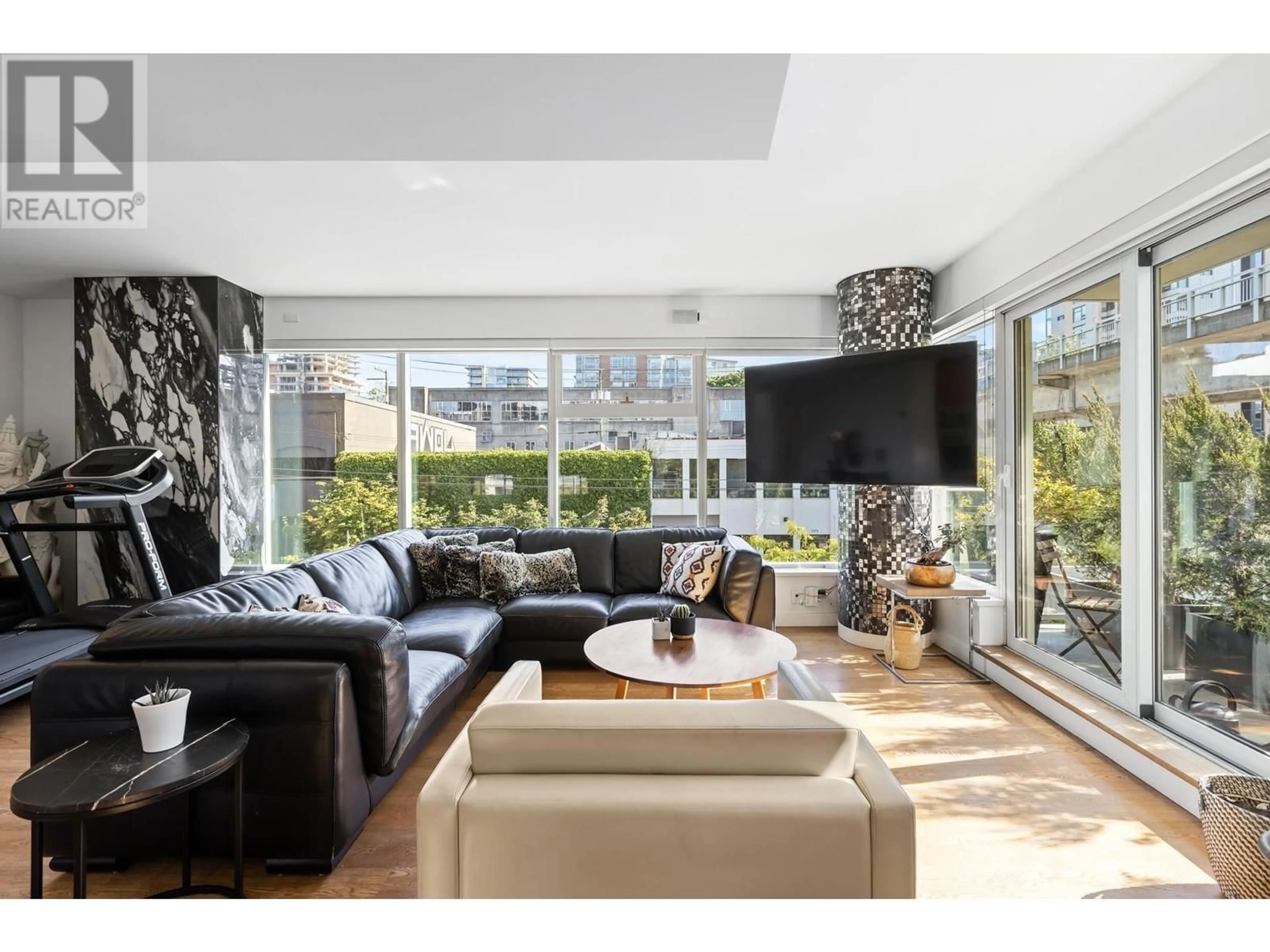Living room with furniture, unknown for 201 - 1565 6TH AVENUE, Vancouver British Columbia V6J1R1
