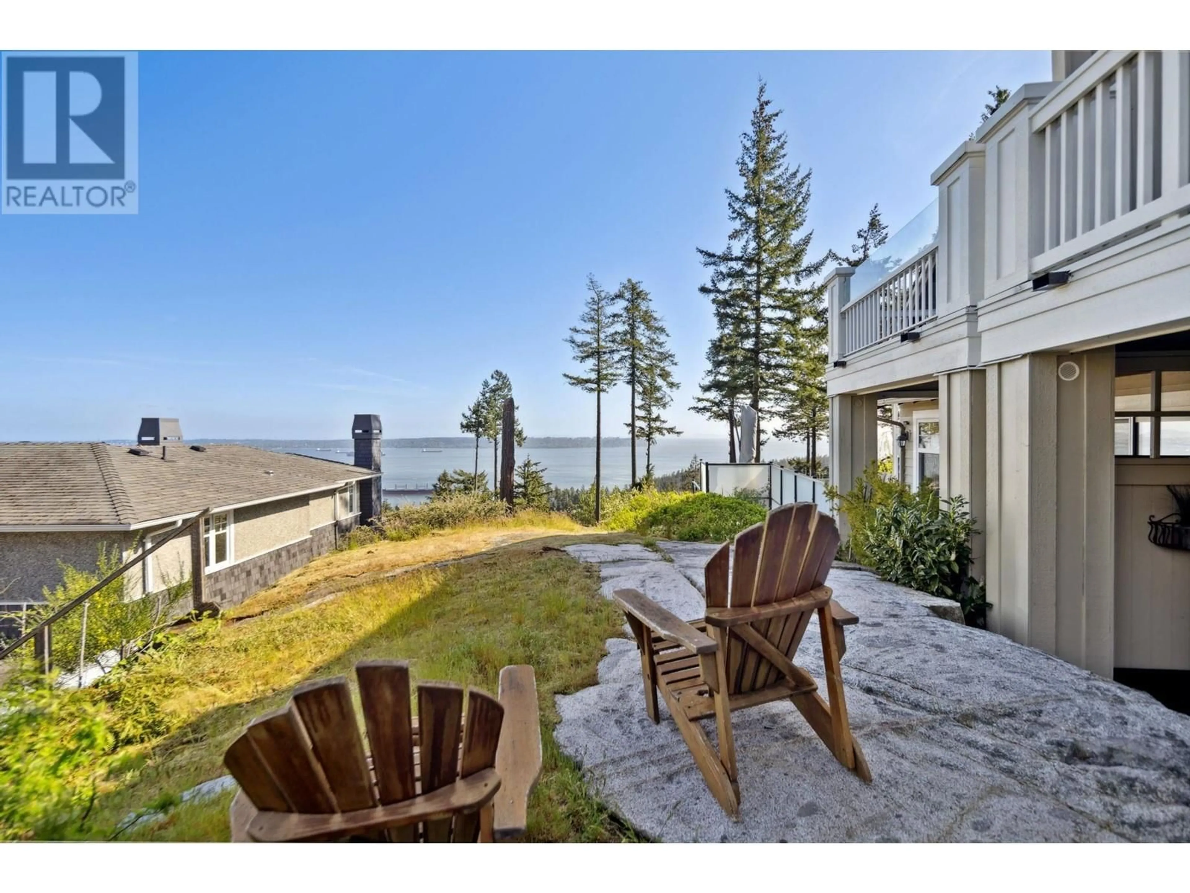Patio, water/lake/river/ocean view for 1 - 5110 ALDERFEILD PLACE, West Vancouver British Columbia V7W2W7