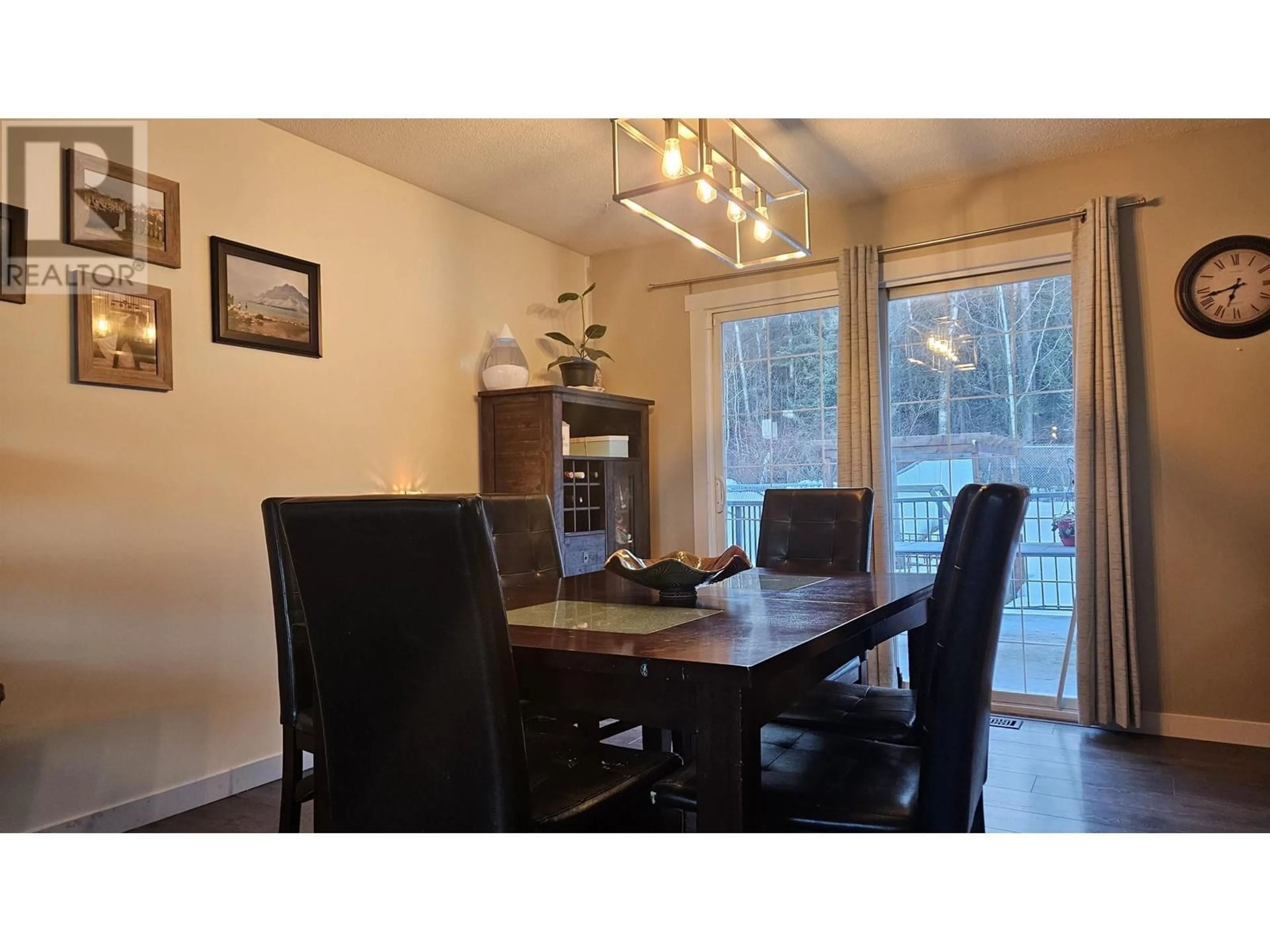 Dining room, wood/laminate floor for 6109 CALEDONIA CRESCENT, Prince George British Columbia V2N2H5