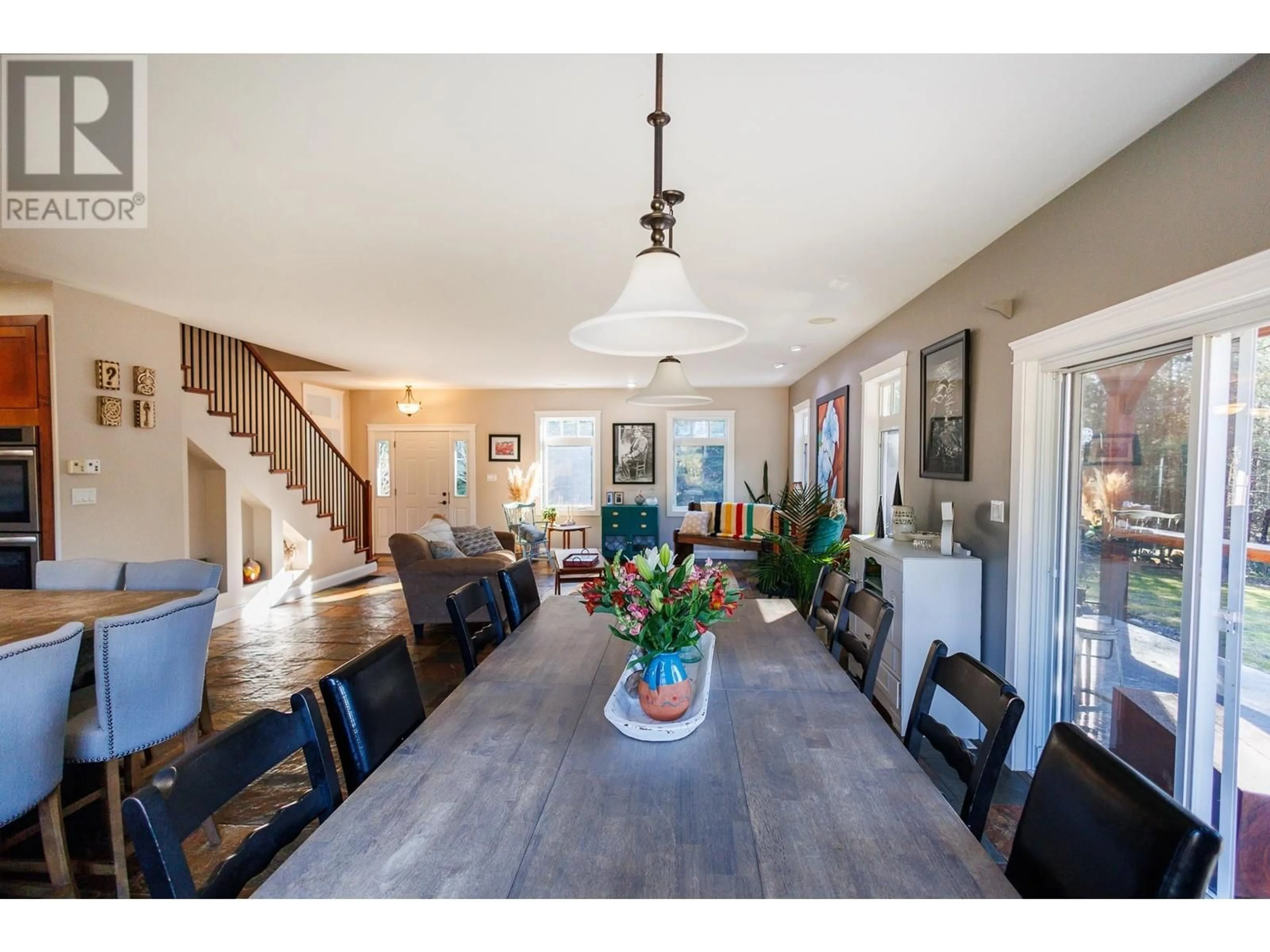 Dining room, wood/laminate floor for 4301 MUNROE STREET, Terrace British Columbia V8G5L4