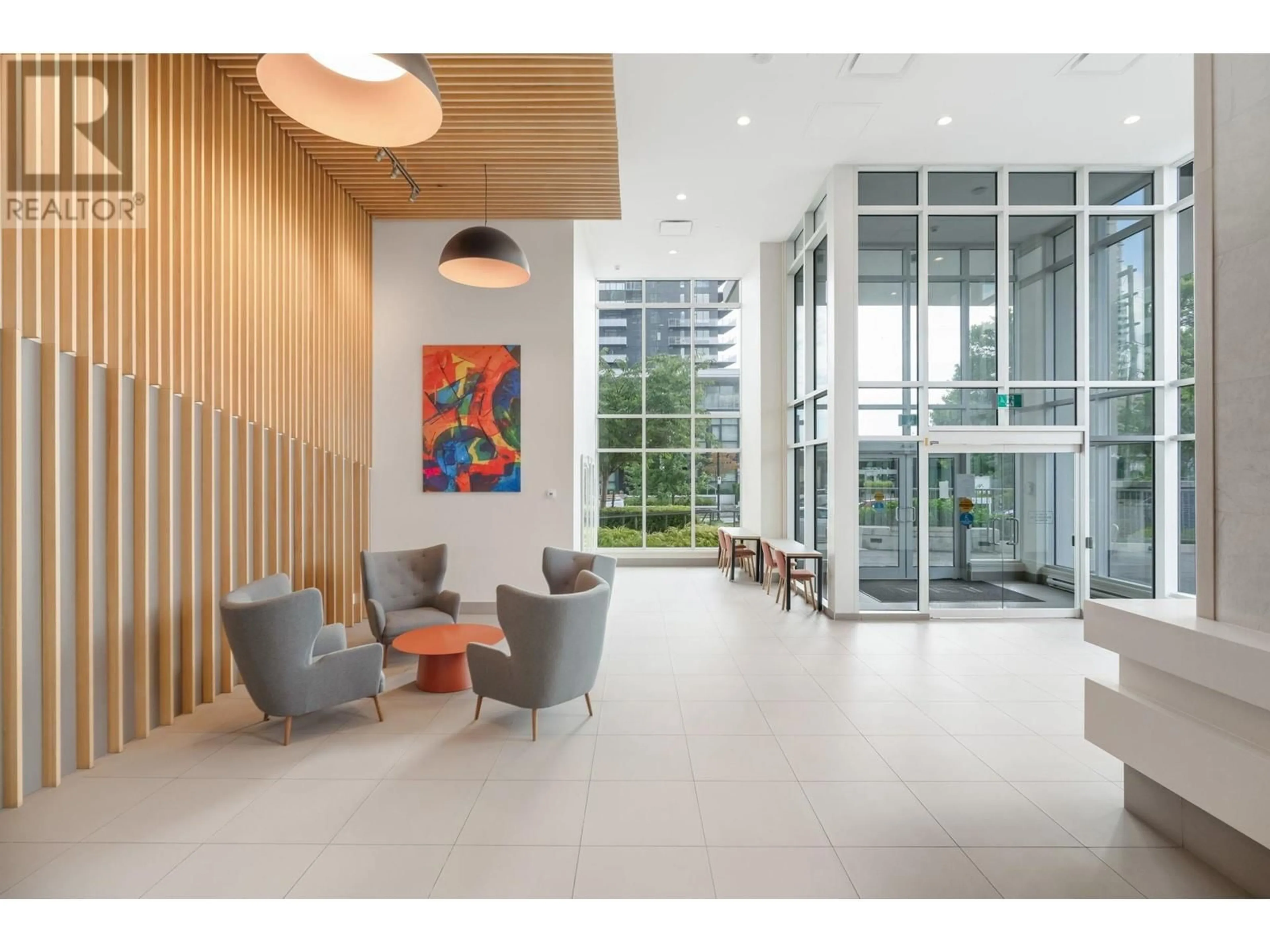 Indoor foyer for 1601 - 4465 JUNEAU STREET, Burnaby British Columbia V5C0L8