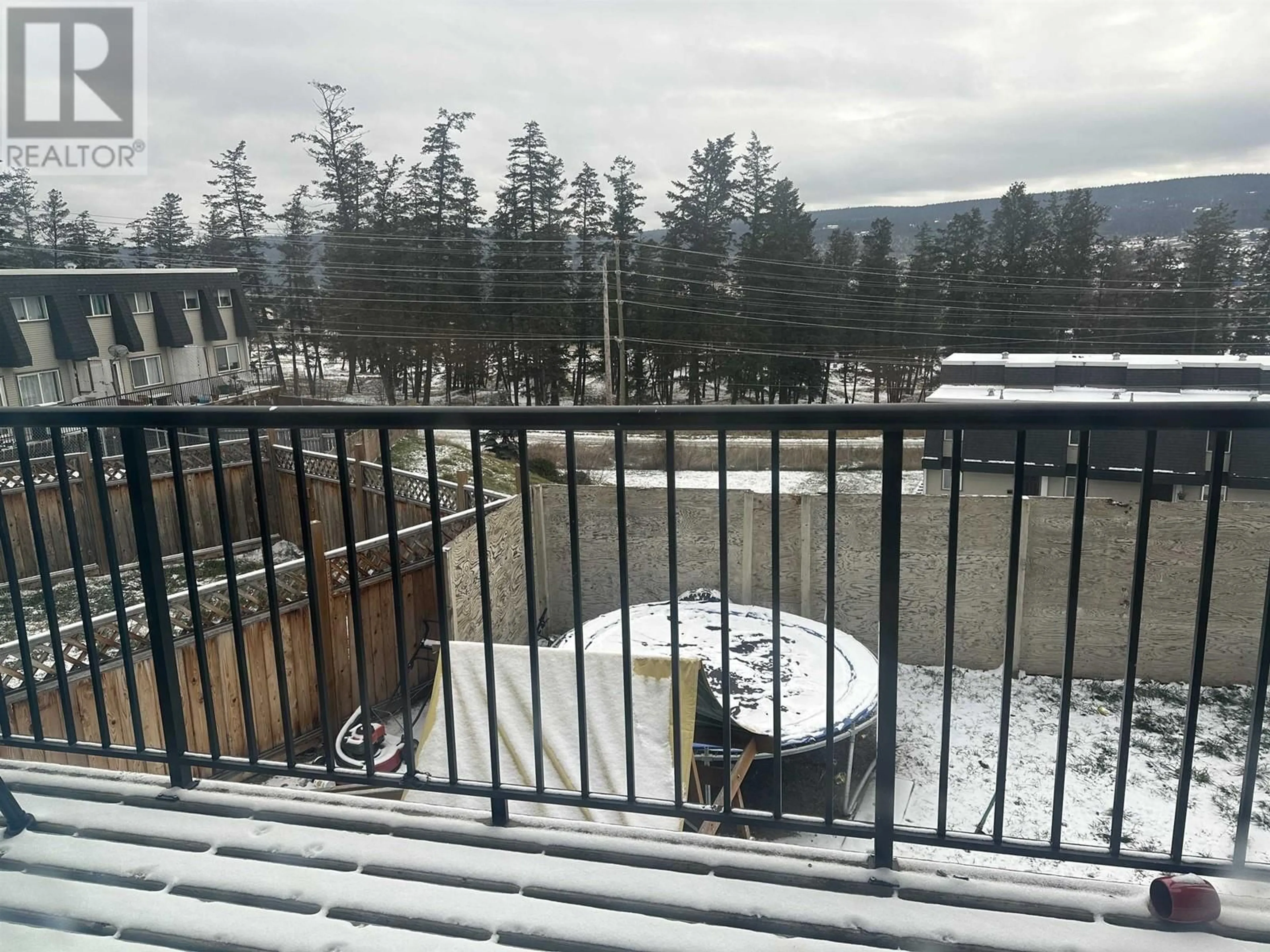 Balcony in the apartment, mountain view for 40 605 CARSON DRIVE, Williams Lake British Columbia V2G1T1