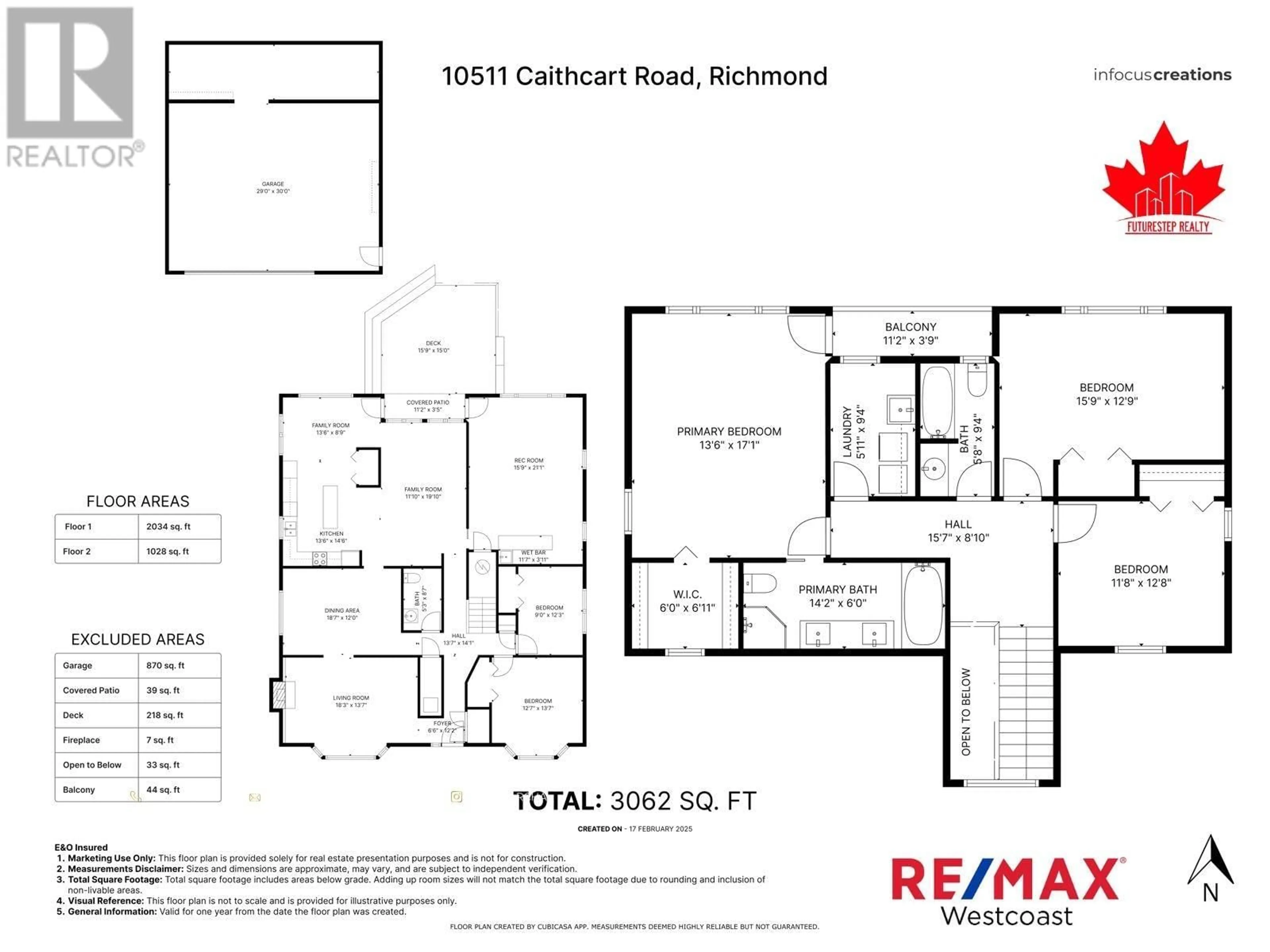 Floor plan for 10511 CAITHCART ROAD, Richmond British Columbia V6X1N3