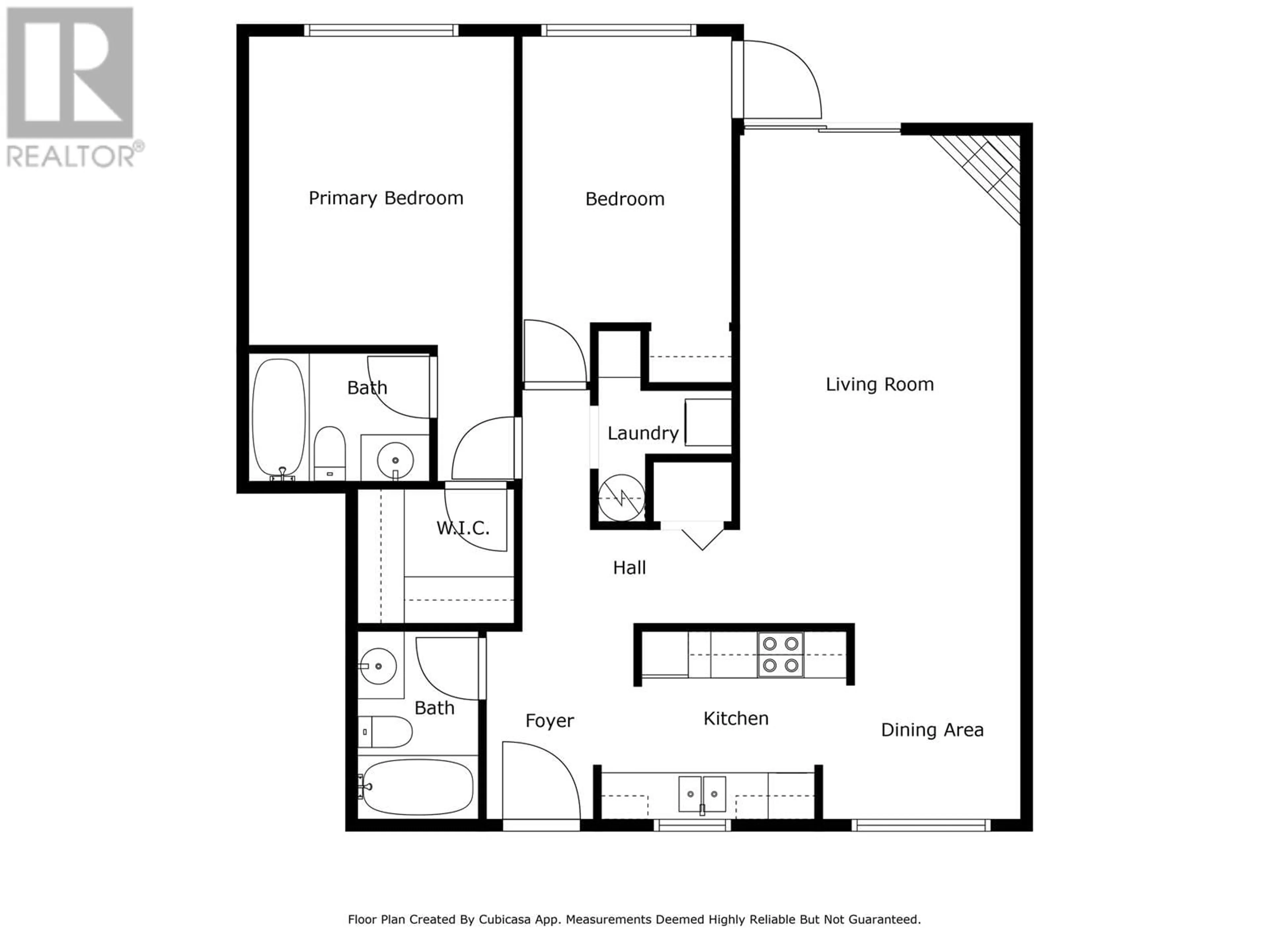 Floor plan for 104 11519 BURNETT STREET, Maple Ridge British Columbia V2X6P3